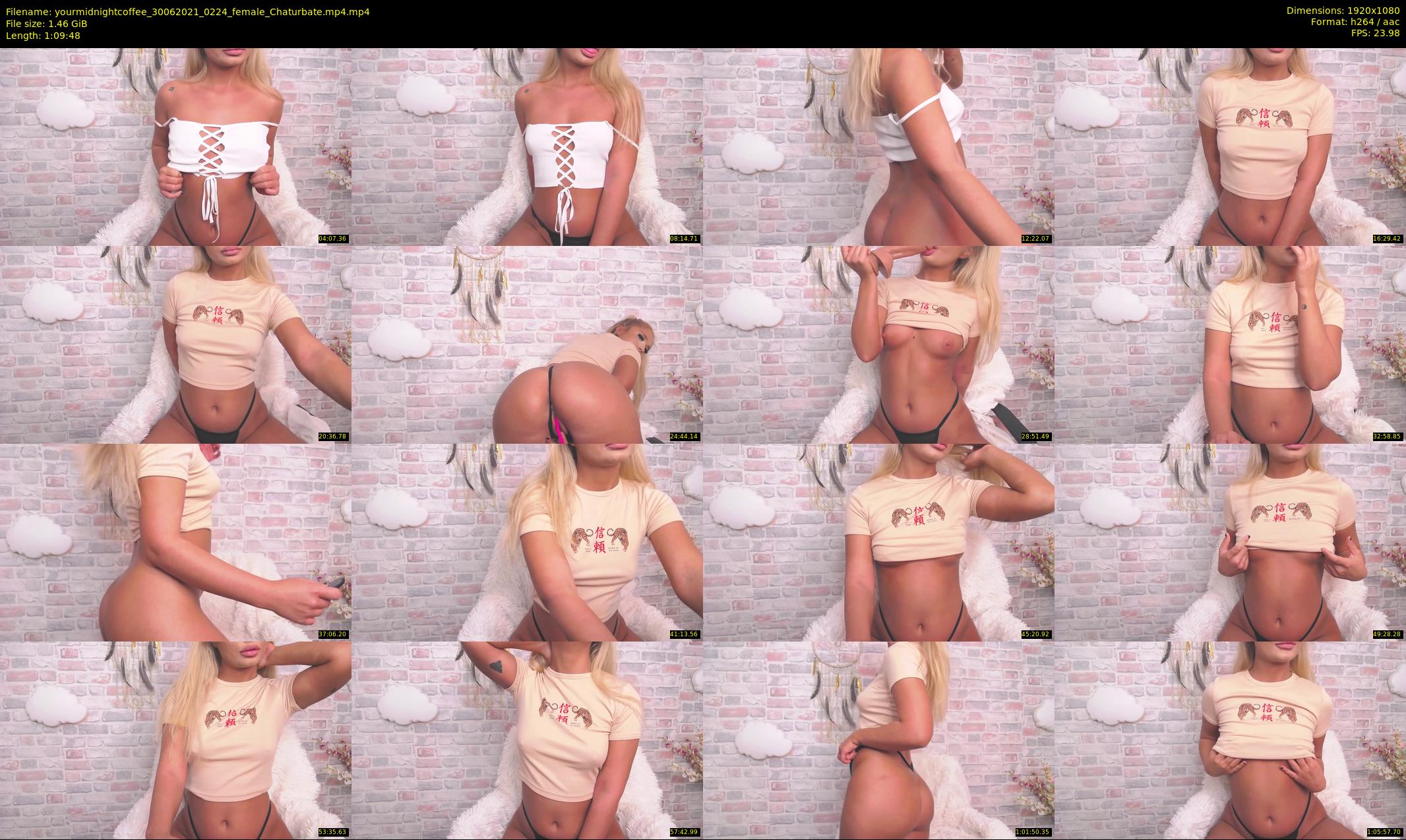 yourmidnightcoffee — 70 minute Chaturbate female cam show recording, 1080p, Jun 30, 2021