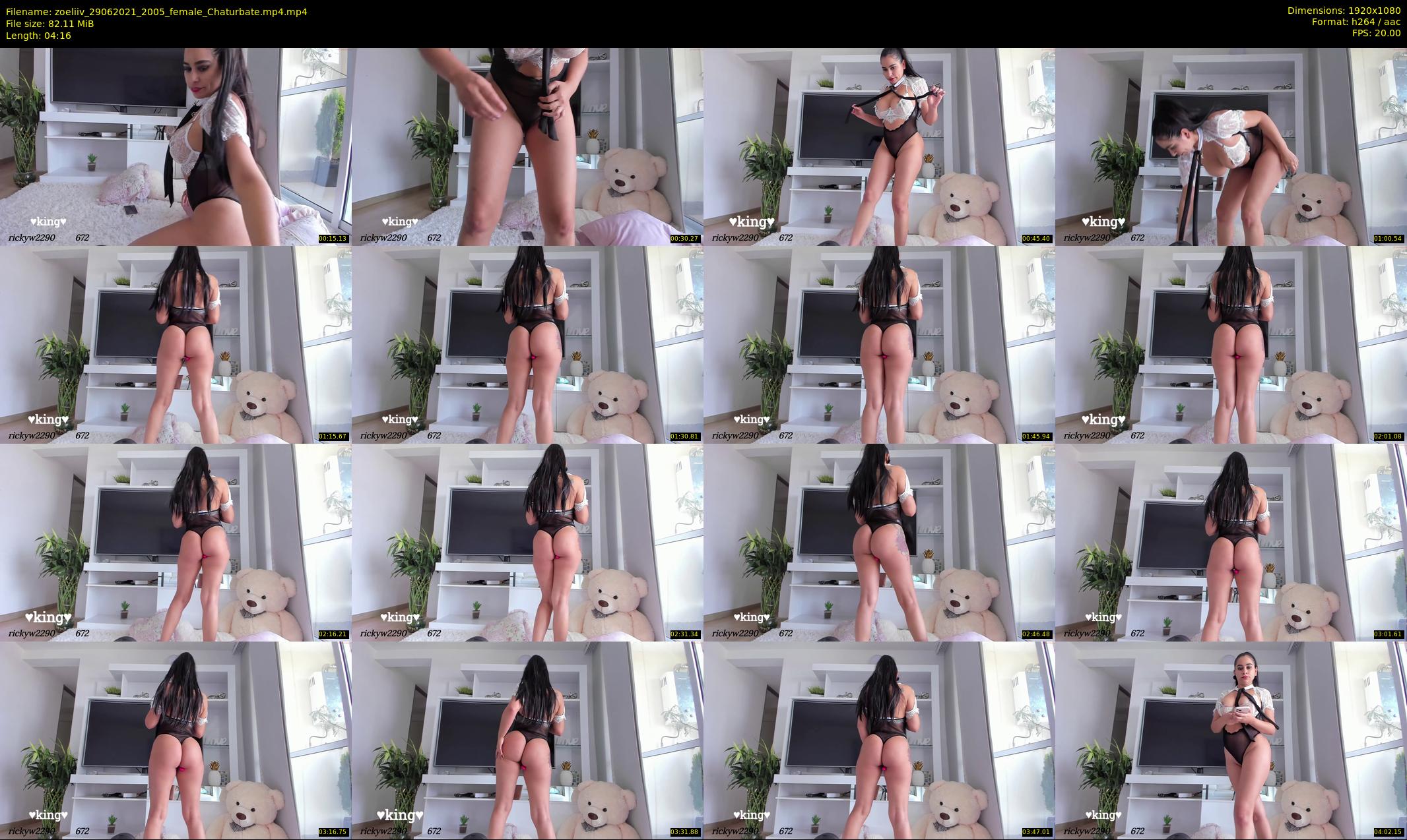 zoeliiv — 5 minute Chaturbate female cam show recording, 1080p, Jun 29, 2021
