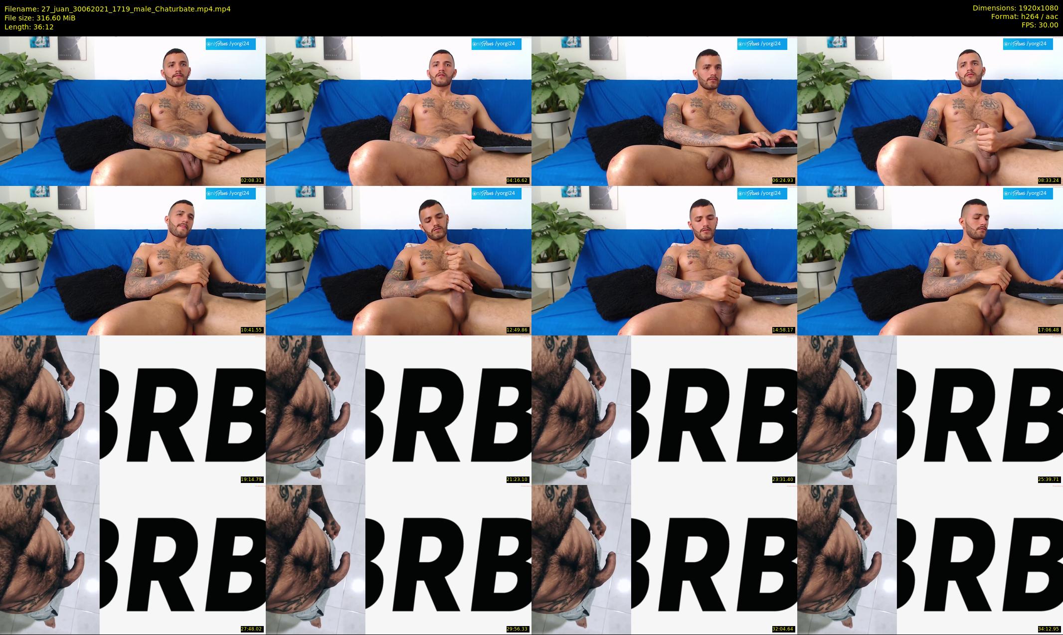 27_juan — 37 minute Chaturbate male cam show recording, 1080p, Jun 30, 2021