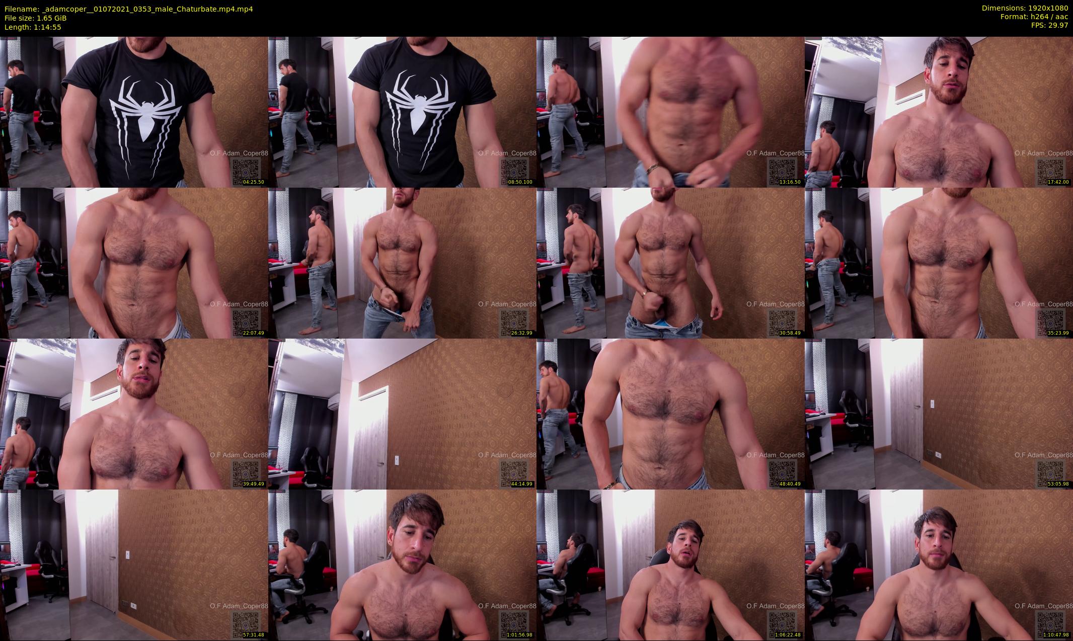_adamcoper_ — 75 minute Chaturbate male cam show recording, 1080p, Jul 1, 2021