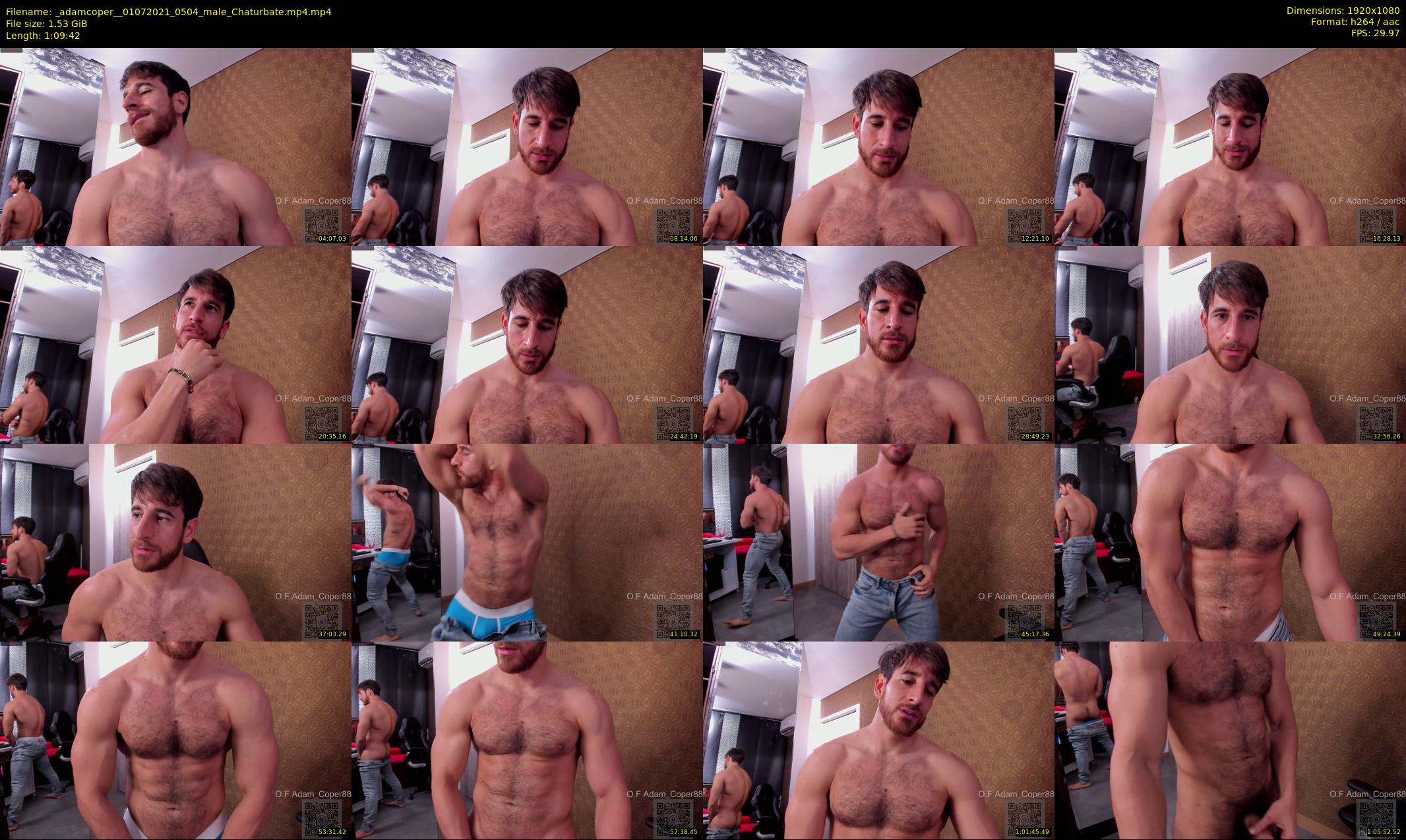 _adamcoper_ — 70 minute Chaturbate male cam show recording, 1080p, Jul 1, 2021