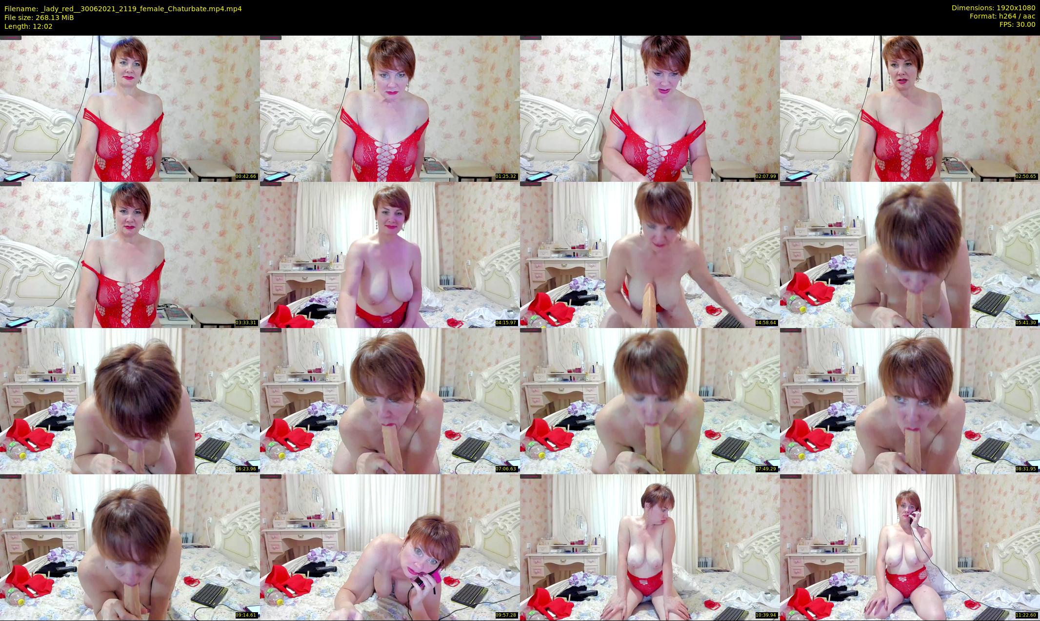 _lady_red_ — 13 minute Chaturbate female cam show recording, 1080p, Jun 30, 2021