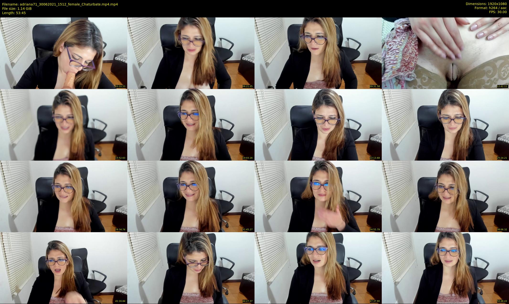 adriana71 — 54 minute Chaturbate couple cam show recording, 1080p, Jun 30, 2021