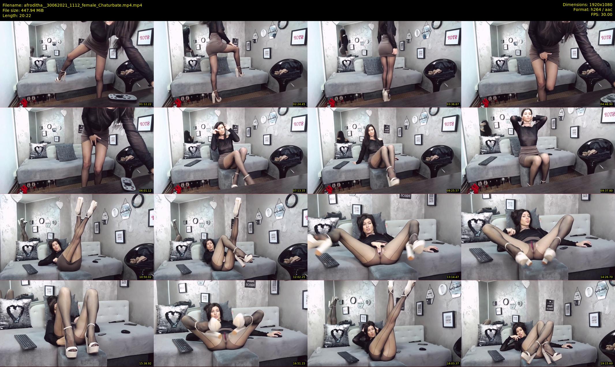 afroditha_ — 21 minute Chaturbate female cam show recording, 1080p, Jun 30, 2021