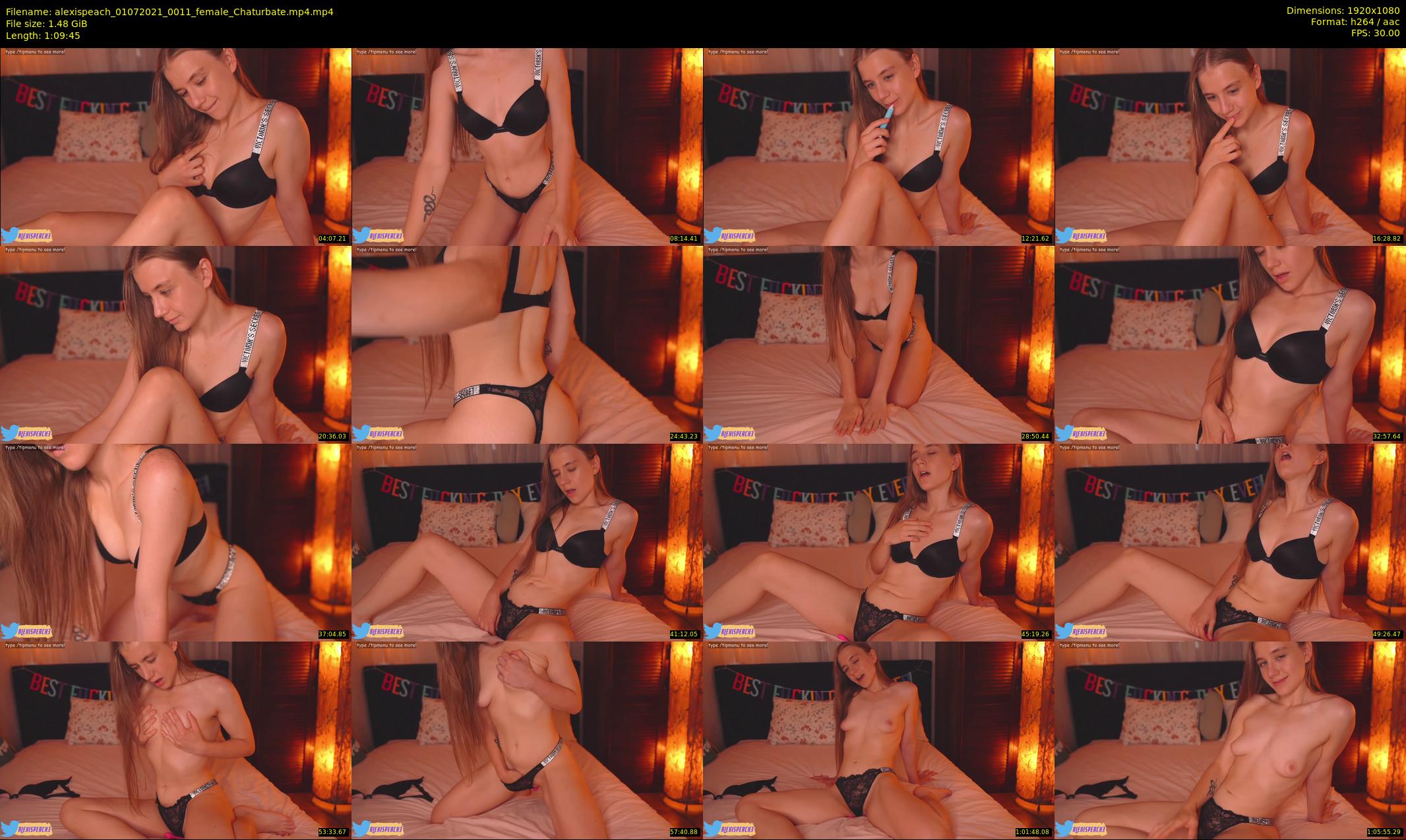 alexispeach — 70 minute Chaturbate female cam show recording, 1080p, Jul 1, 2021