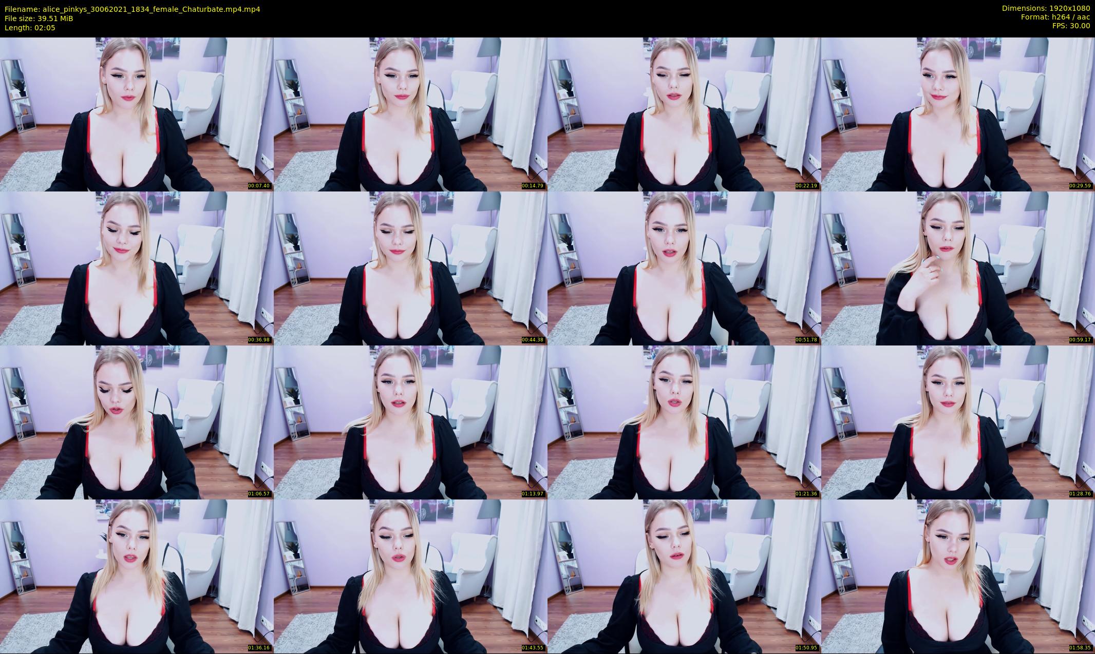 alice_pinkys — 3 minute Chaturbate female cam show recording, 1080p, Jun 30, 2021