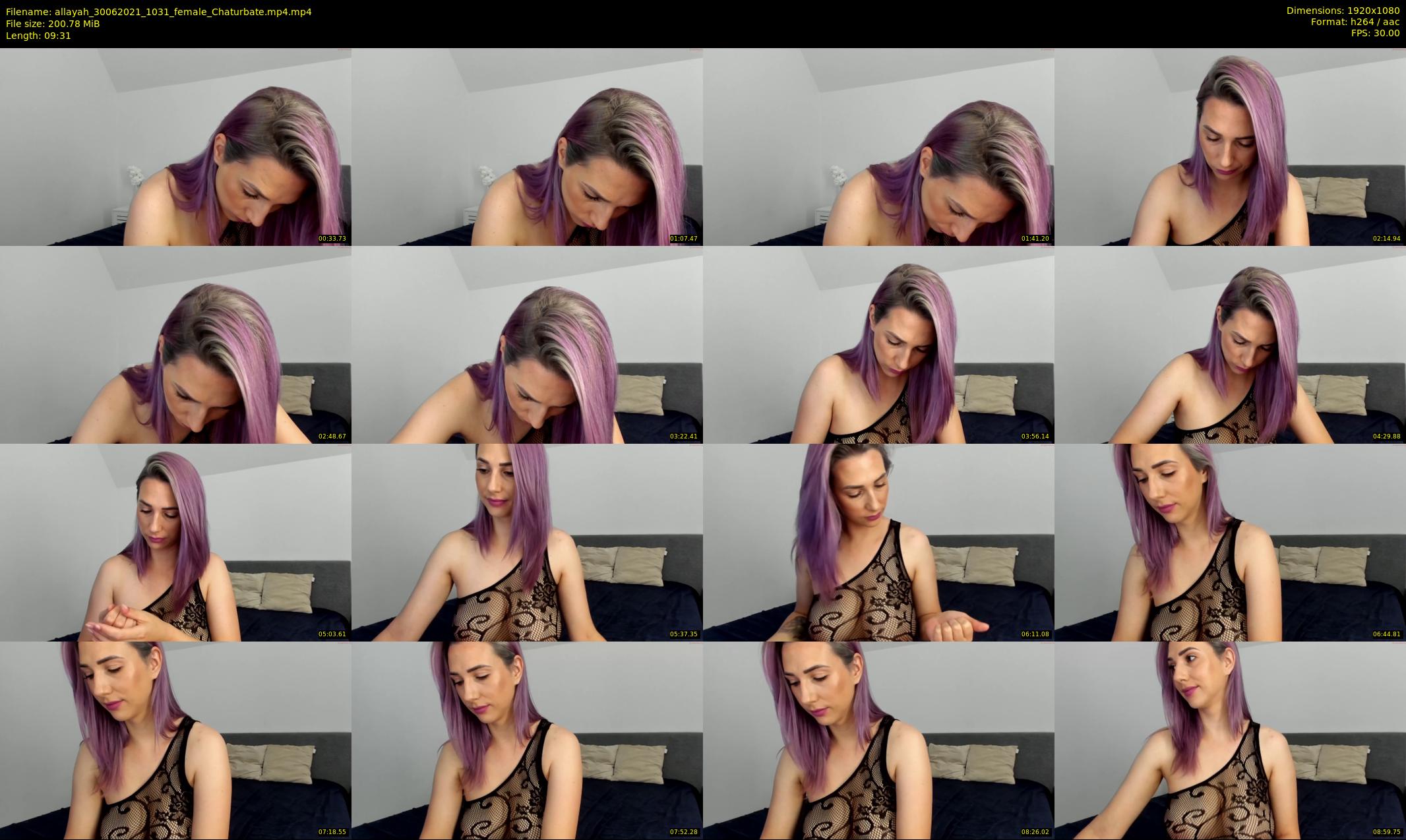 allayah — 10 minute Chaturbate female cam show recording, 1080p, Jun 30, 2021