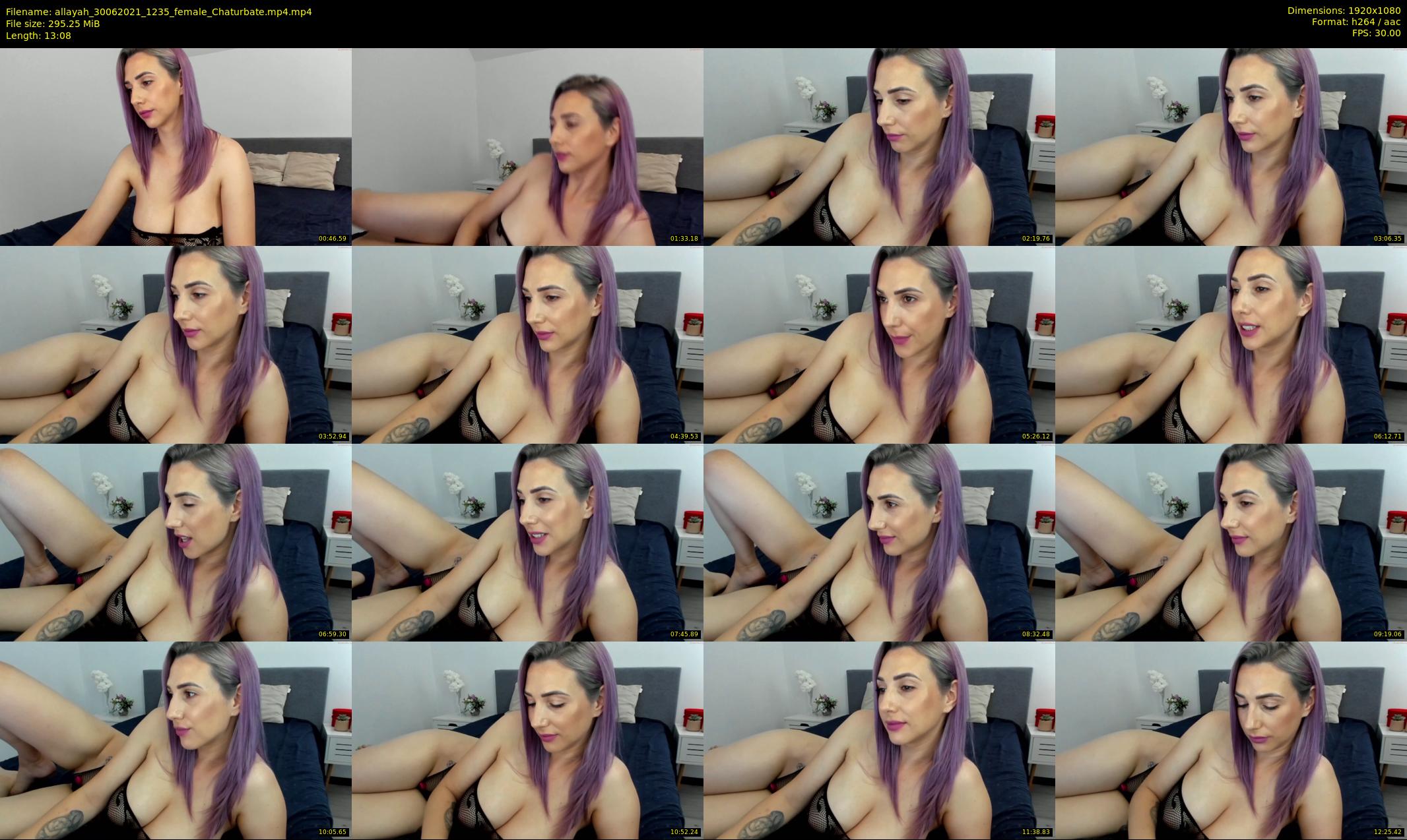 allayah — 14 minute Chaturbate female cam show recording, 1080p, Jun 30, 2021