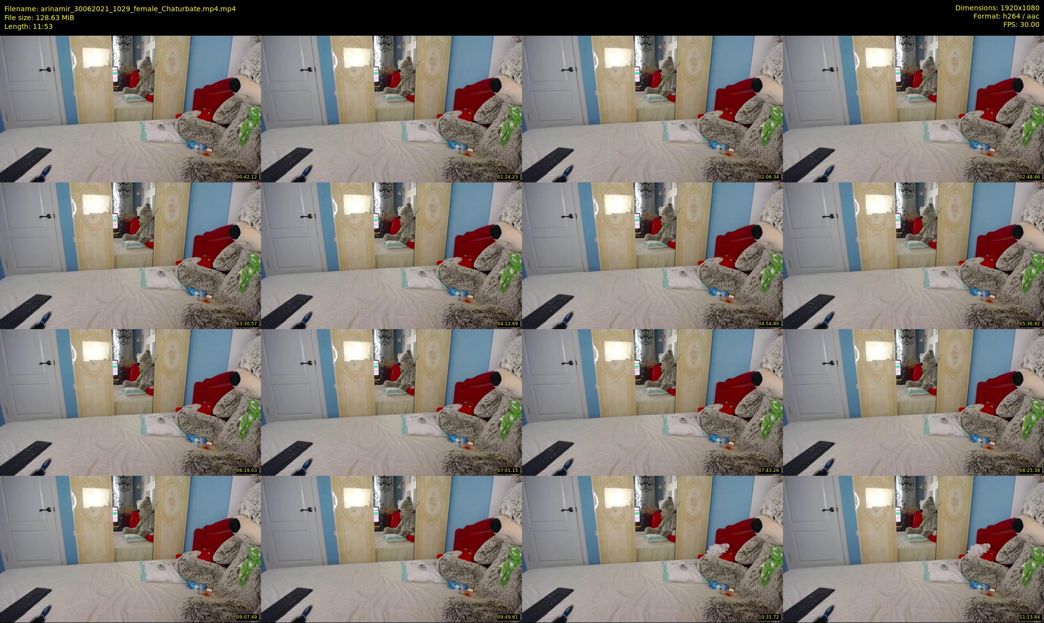 arinamir — 12 minute Chaturbate female cam show recording, 1080p, Jun 30, 2021