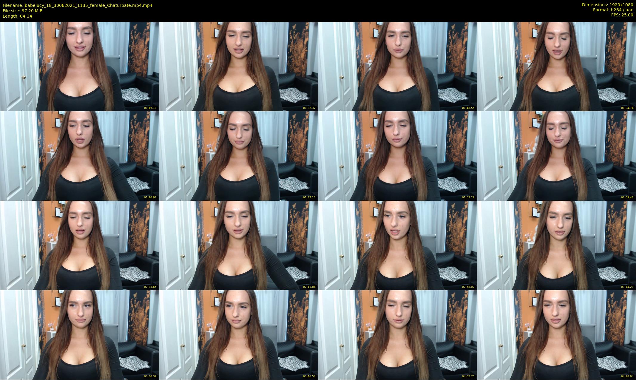 babelucy_18 — 5 minute Chaturbate female cam show recording, 1080p, Jun 30, 2021