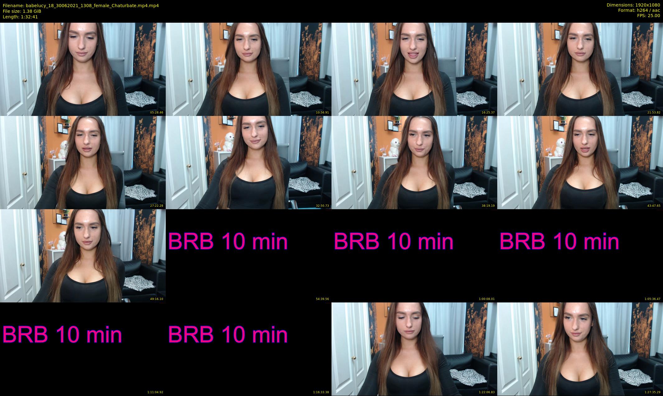 babelucy_18 — 93 minute Chaturbate female cam show recording, 1080p, Jun 30, 2021