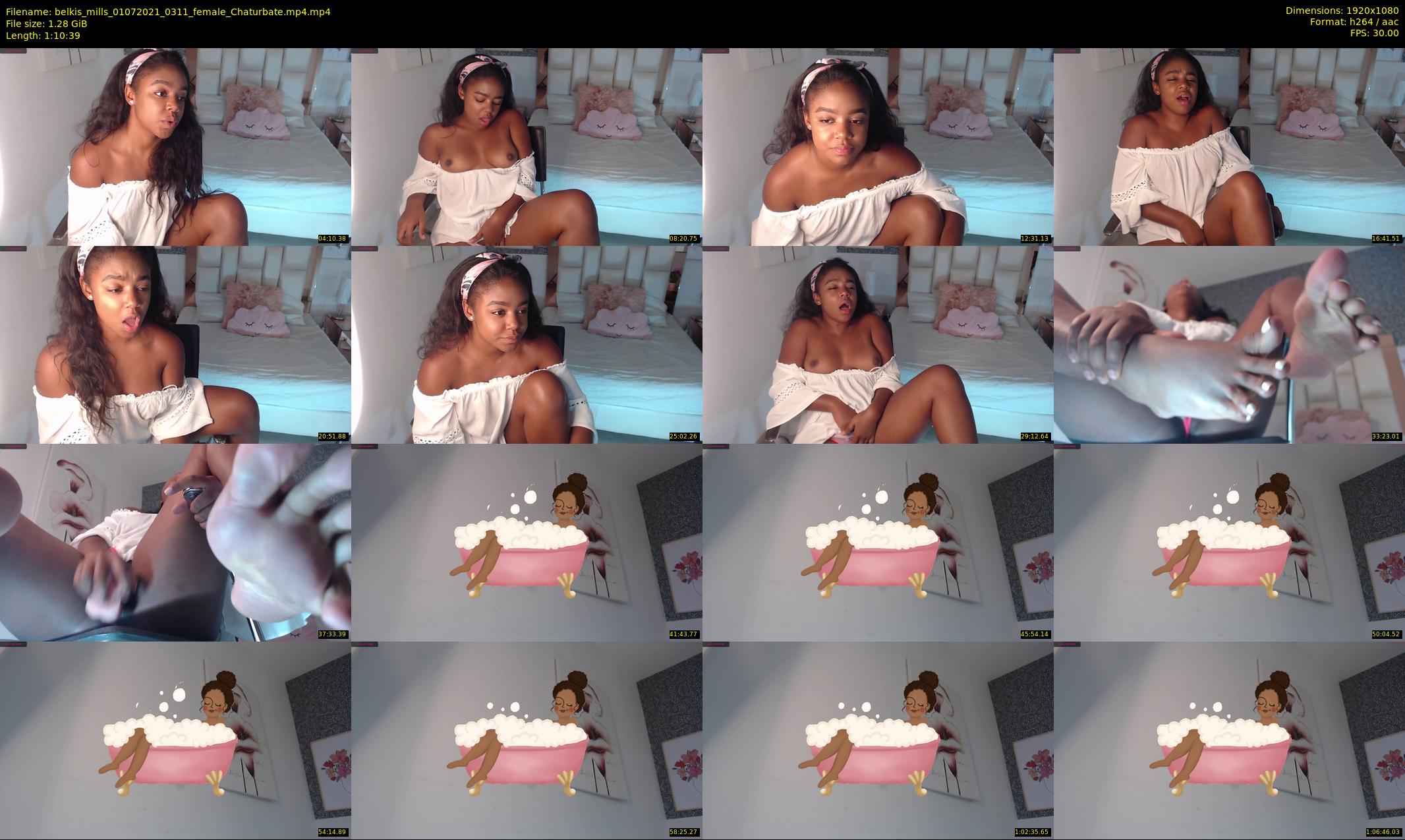 belkis_mills — 71 minute Chaturbate female cam show recording, 1080p, Jul 1, 2021