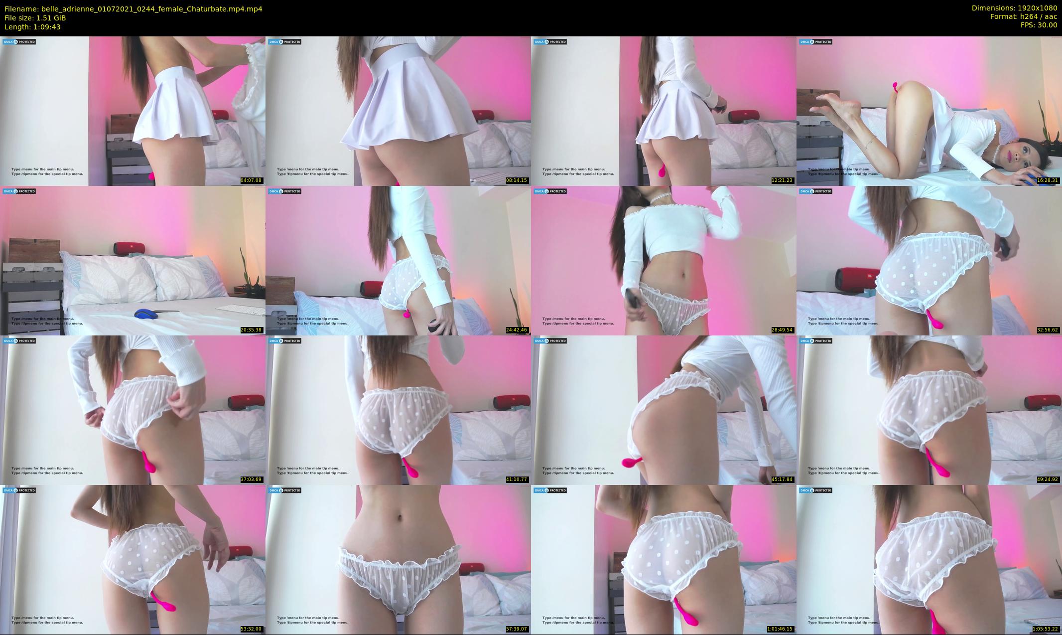 belle_adrienne — 70 minute Chaturbate couple cam show recording, 1080p, Jul 1, 2021