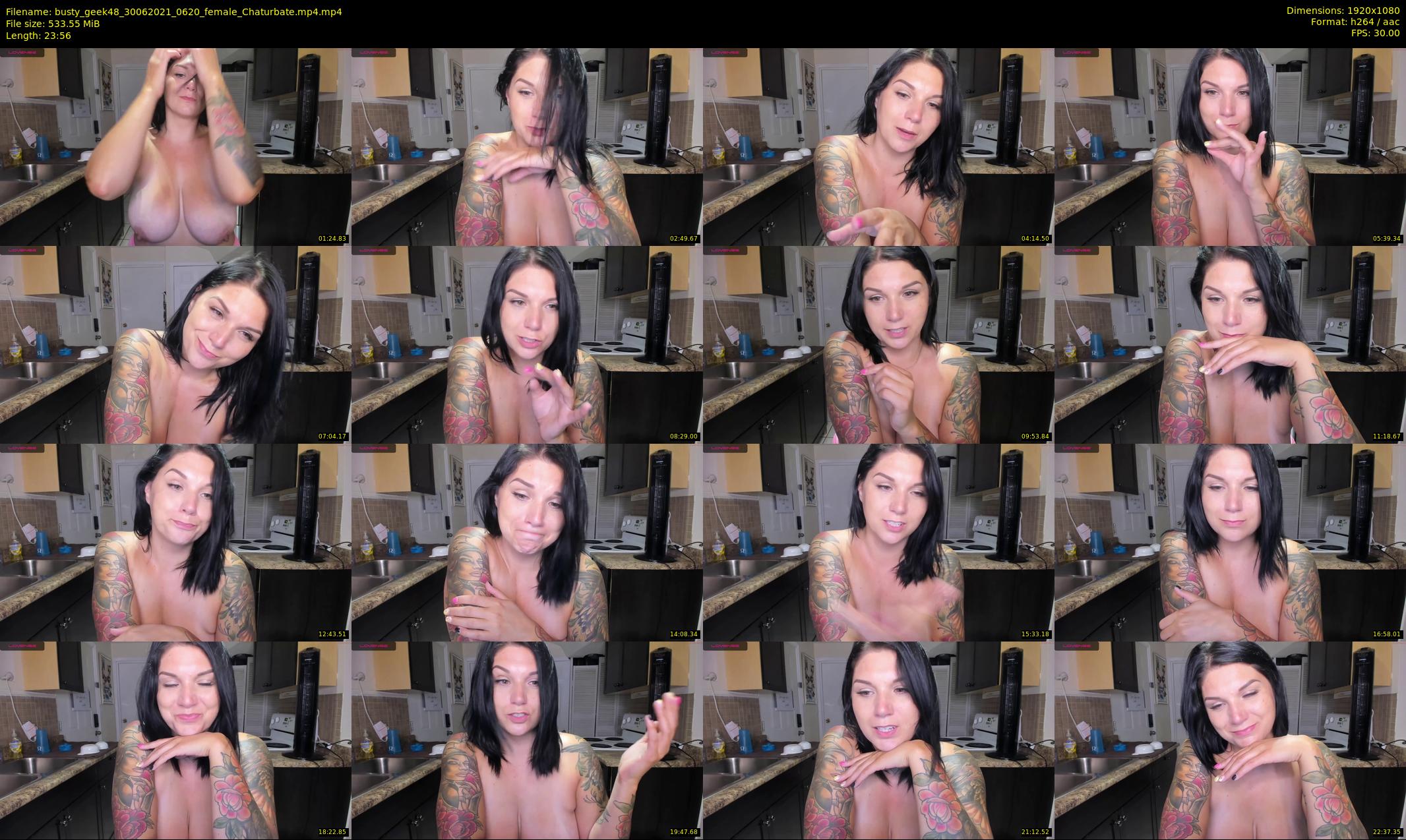 busty_geek48 — 24 minute Chaturbate female cam show recording, 1080p, Jun 30, 2021