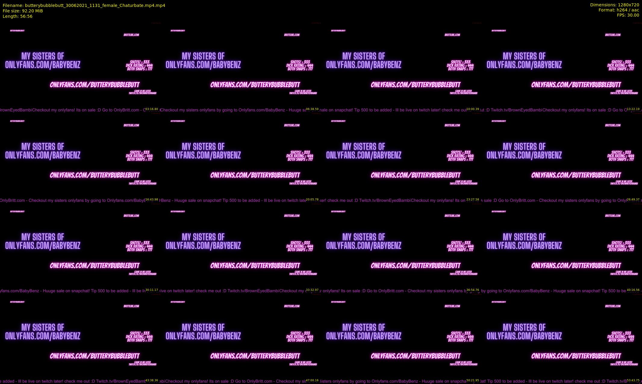butterybubblebutt — 57 minute Chaturbate couple cam show recording, 720p, Jun 30, 2021