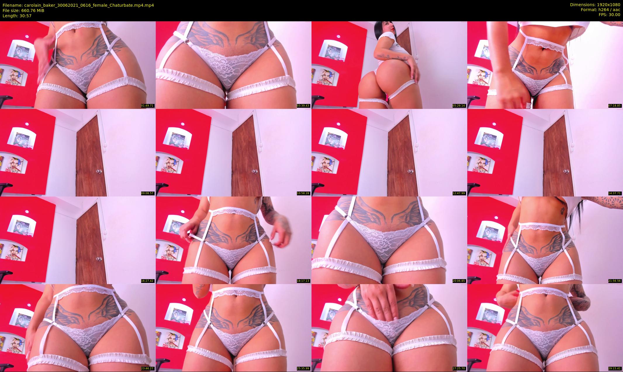 carolain_baker — 31 minute Chaturbate female cam show recording, 1080p, Jun 30, 2021
