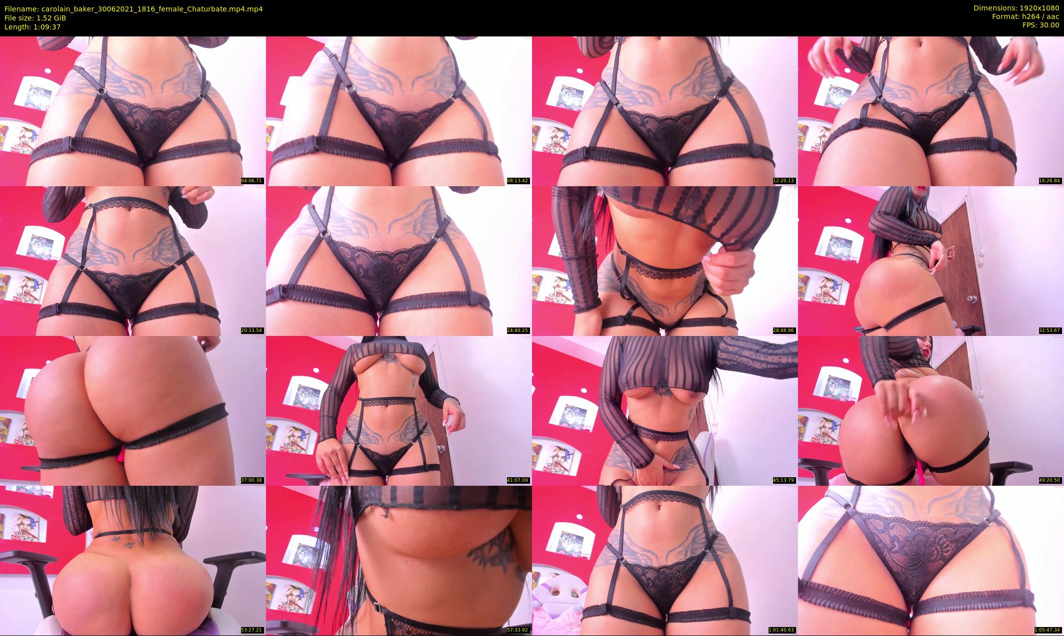 carolain_baker — 70 minute Chaturbate female cam show recording, 1080p, Jun 30, 2021