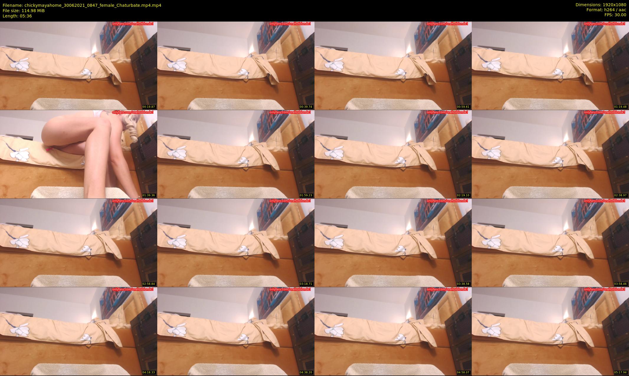 chickymayahome — 6 minute Chaturbate female cam show recording, 1080p, Jun 30, 2021