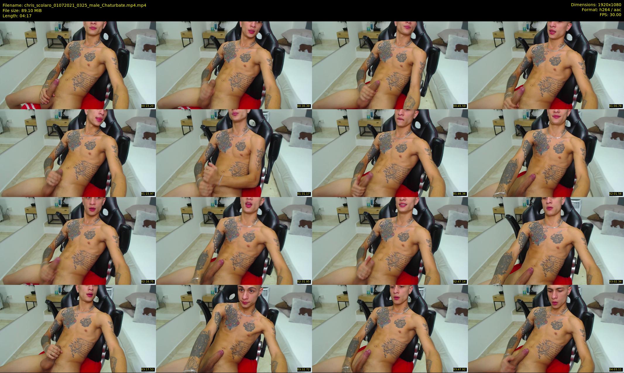 chris_scolaro — 5 minute Chaturbate male cam show recording, 1080p, Jul 1, 2021