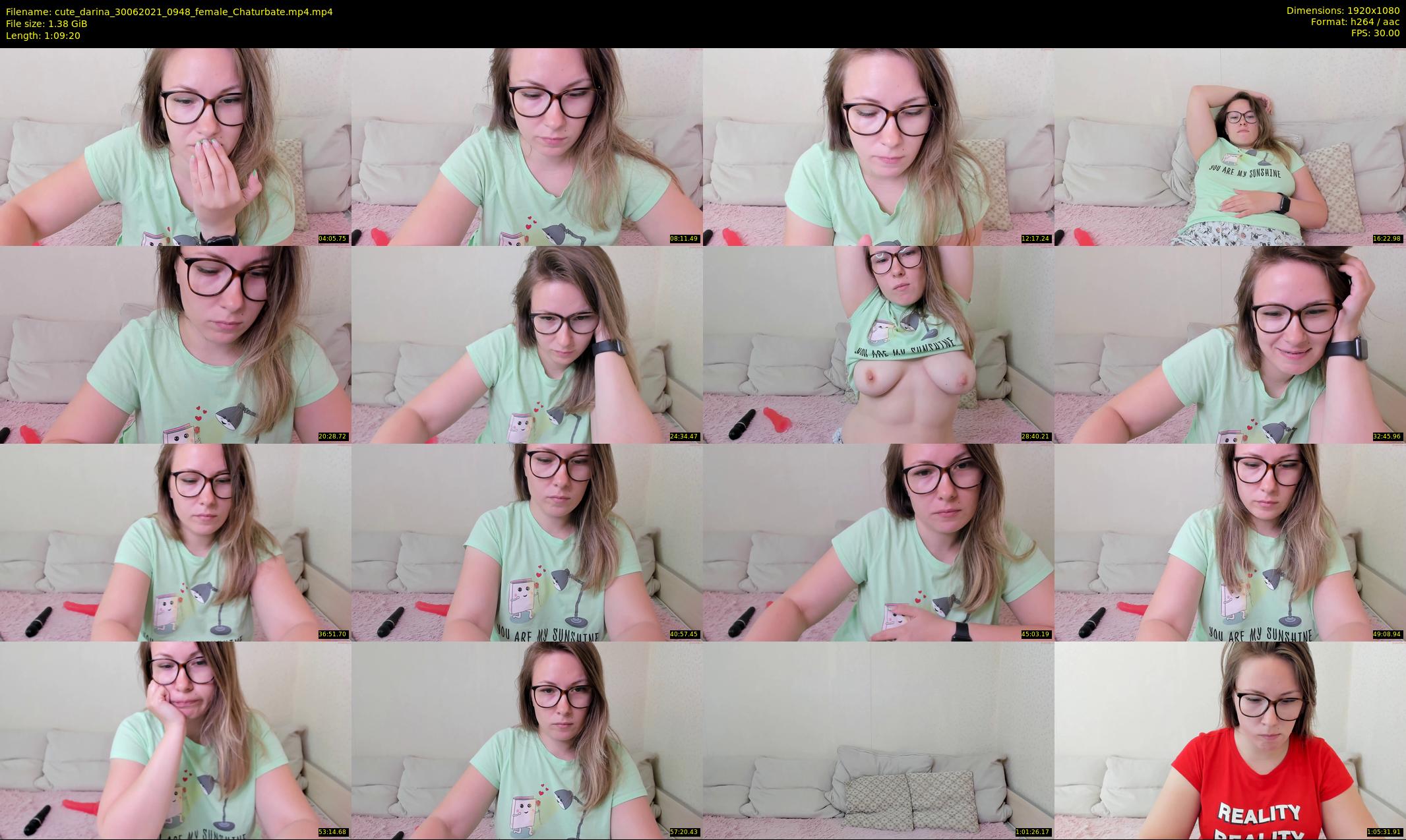 cute_darina — 70 minute Chaturbate female cam show recording, 1080p, Jun 30, 2021