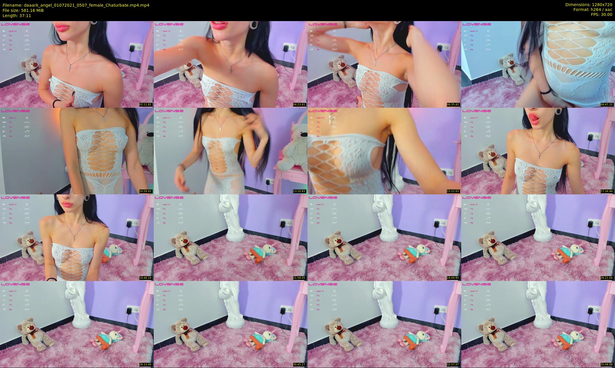 daaark_angel — 38 minute Chaturbate female cam show recording, 720p, Jul 1, 2021