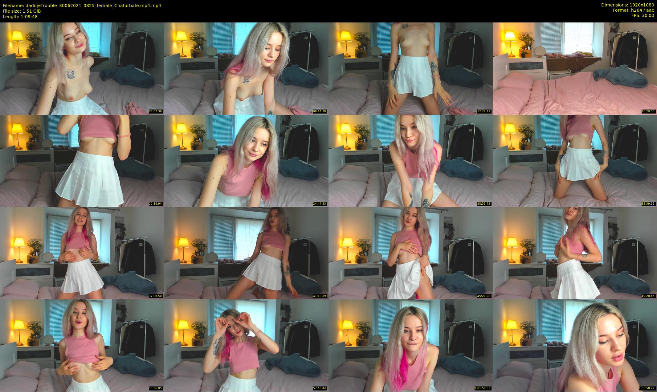 daddystrouble — 70 minute Chaturbate female cam show recording, 1080p, Jun 30, 2021