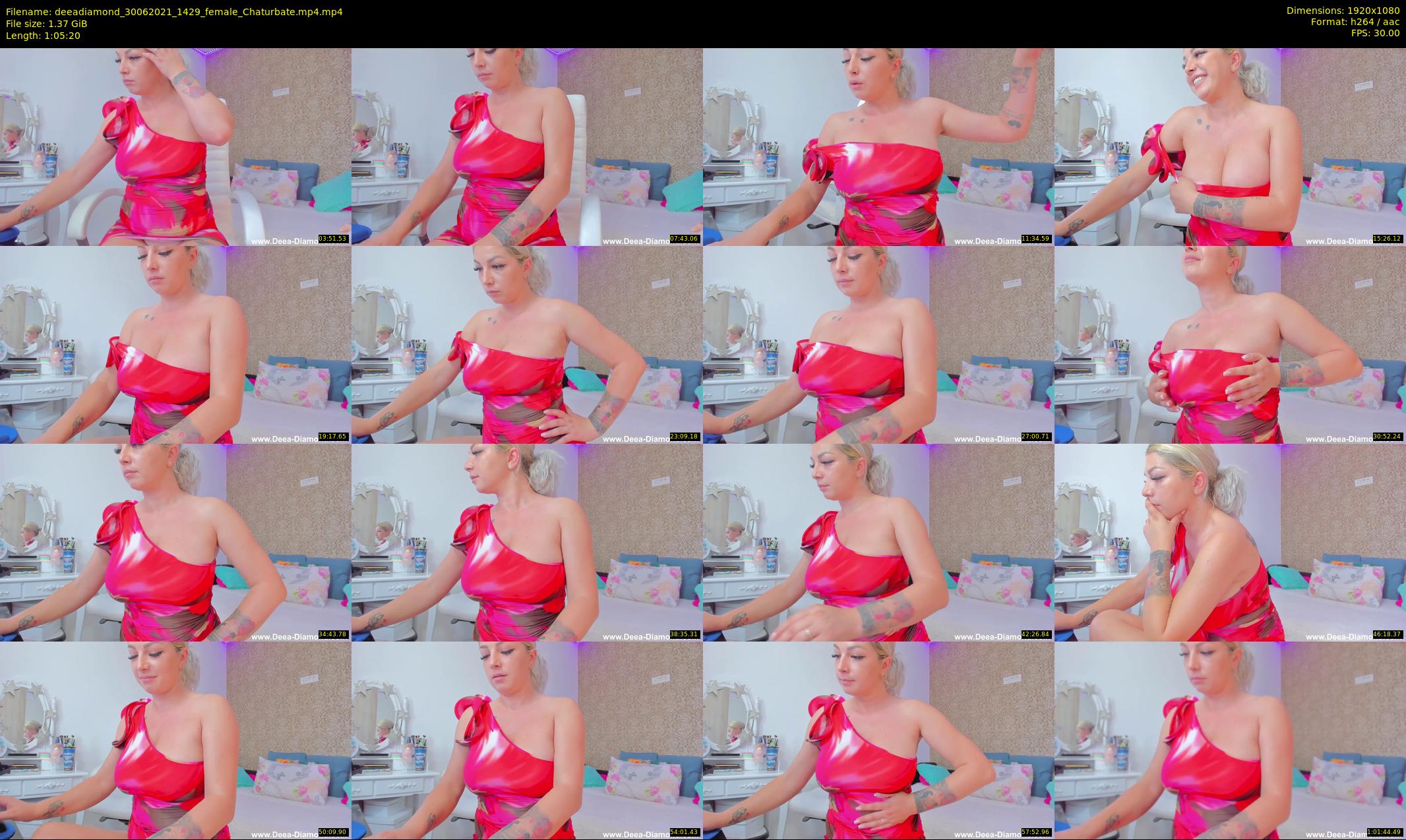 deeadiamond — 66 minute Chaturbate female cam show recording, 1080p, Jun 30, 2021
