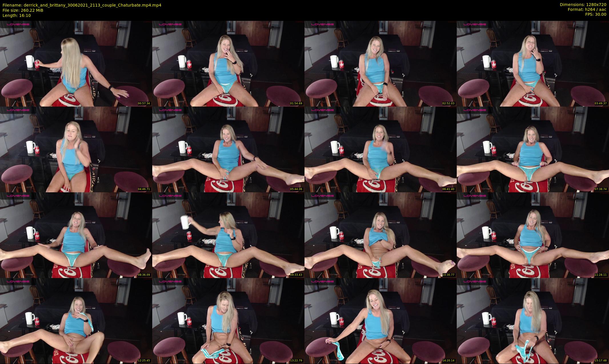 derrick_and_brittany — 17 minute Chaturbate couple cam show recording, 720p, Jun 30, 2021