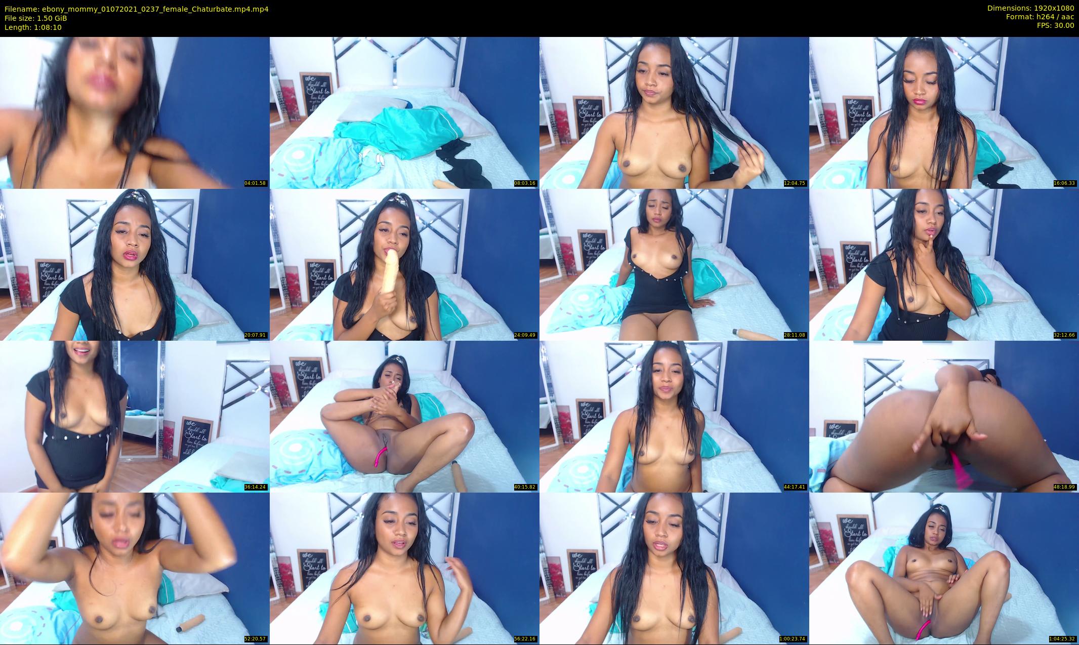 ebony_mommy — 69 minute Chaturbate female cam show recording, 1080p, Jul 1, 2021