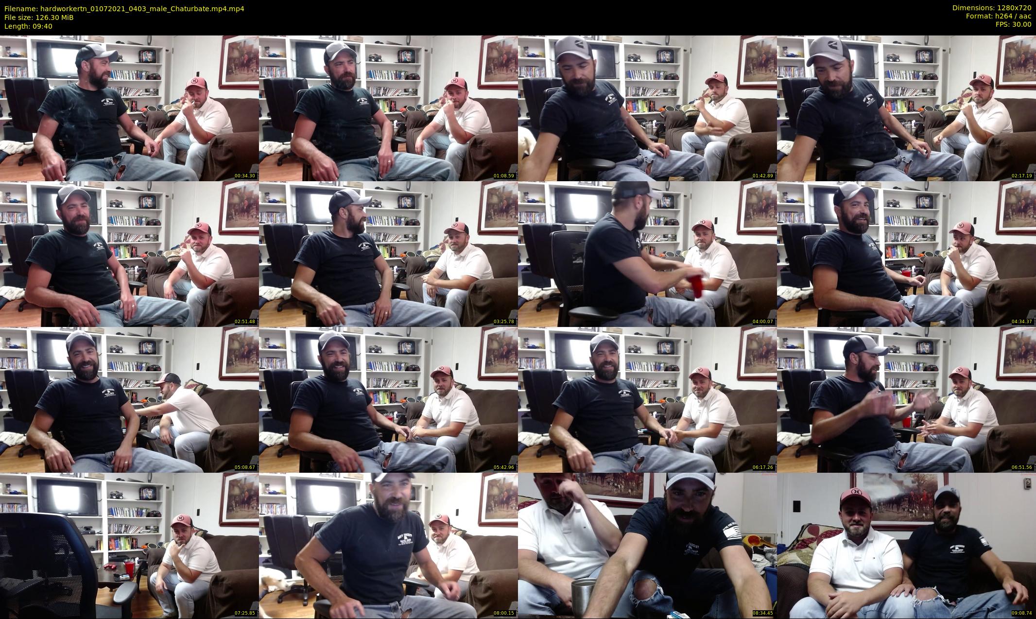 hardworkertn — 10 minute Chaturbate male cam show recording, 720p, Jul 1, 2021