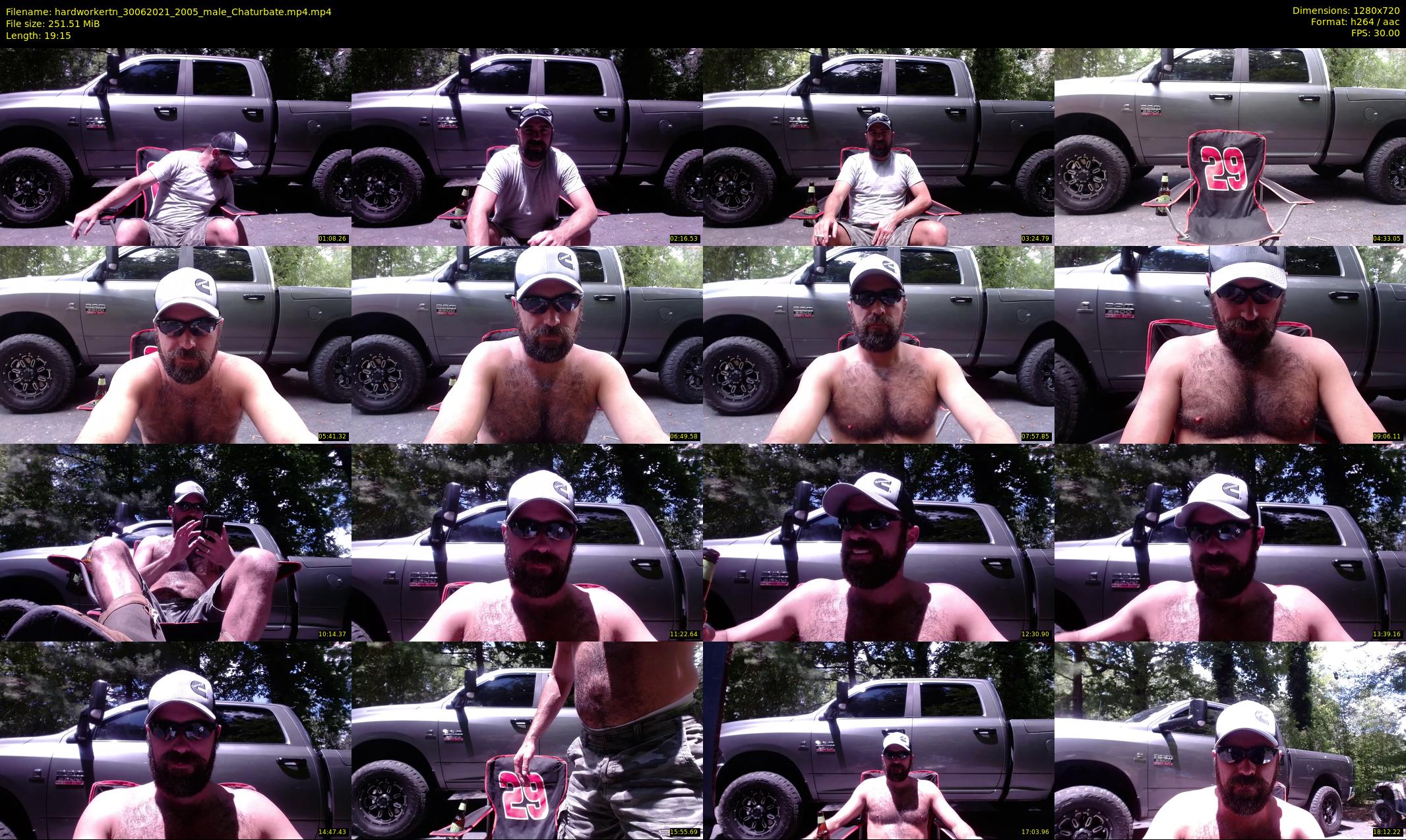 hardworkertn — 20 minute Chaturbate male cam show recording, 720p, Jun 30, 2021
