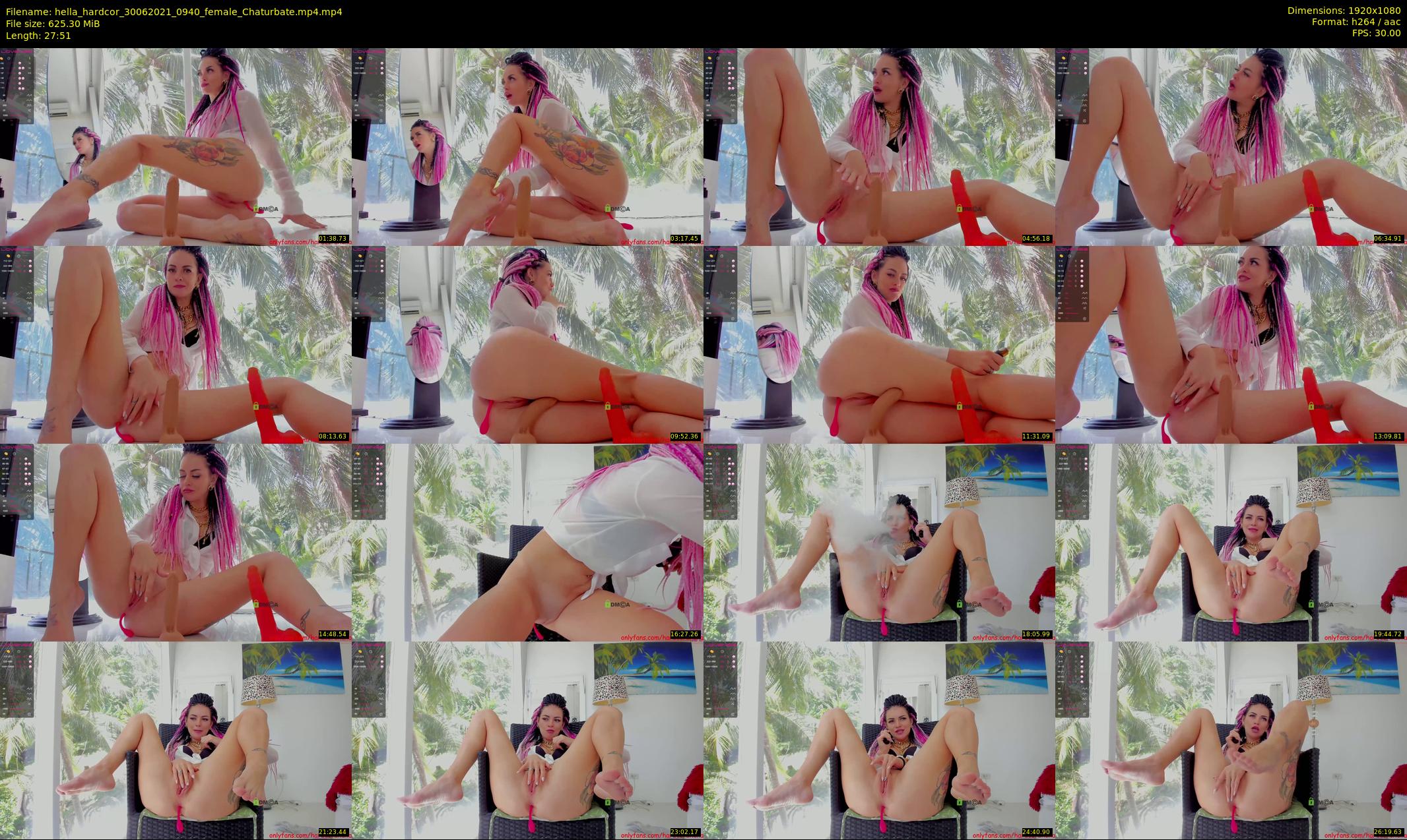 hella_hardcor — 28 minute Chaturbate female cam show recording, 1080p, Jun 30, 2021