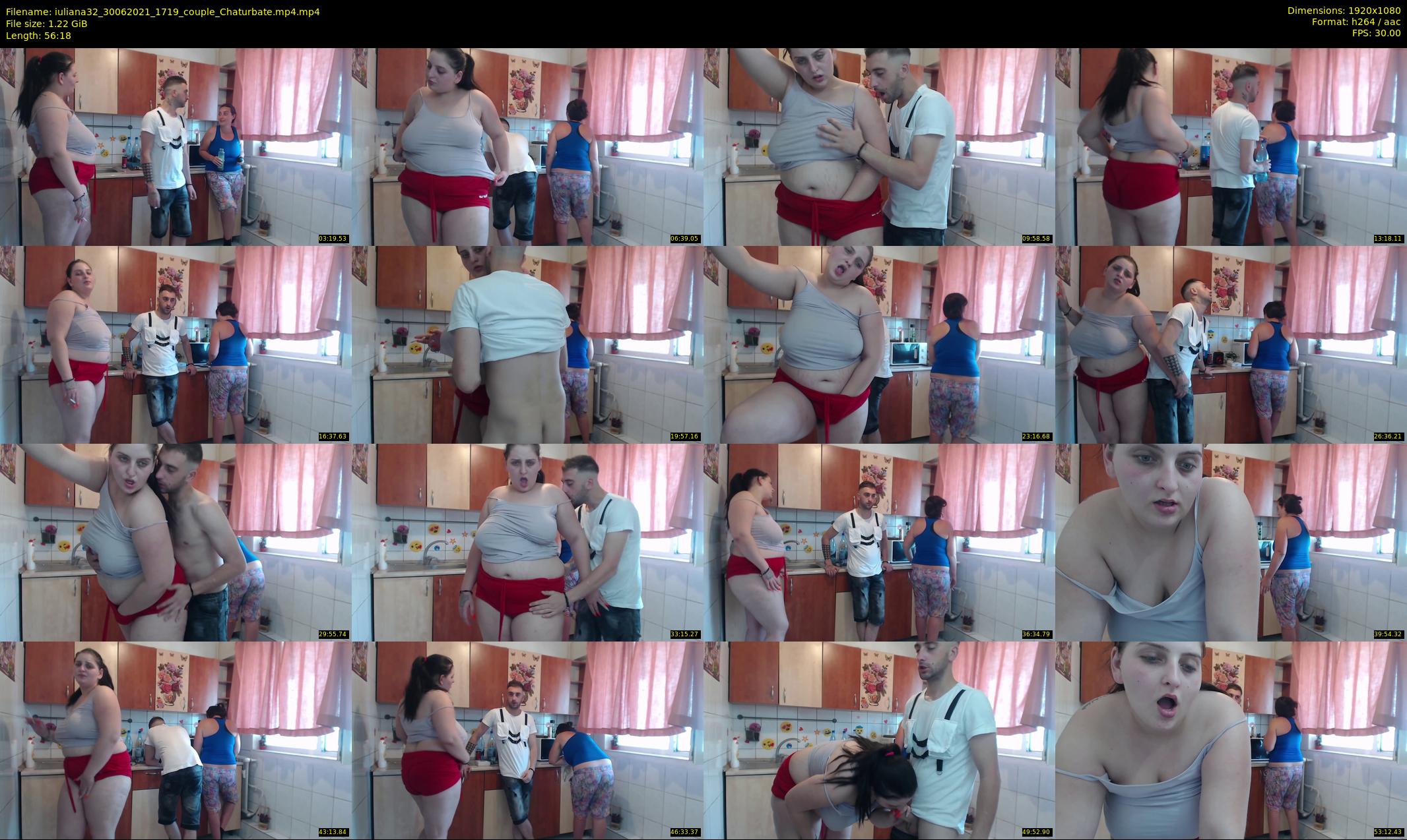 iuliana32 — 57 minute Chaturbate couple cam show recording, 1080p, Jun 30, 2021