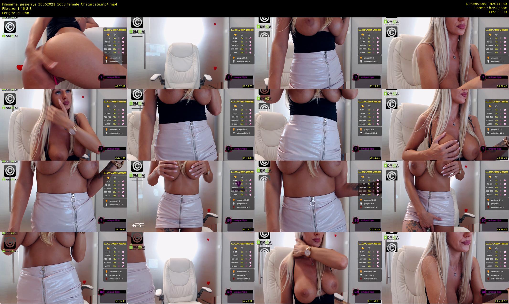 jessiejaye — 70 minute Chaturbate female cam show recording, 1080p, Jun 30, 2021