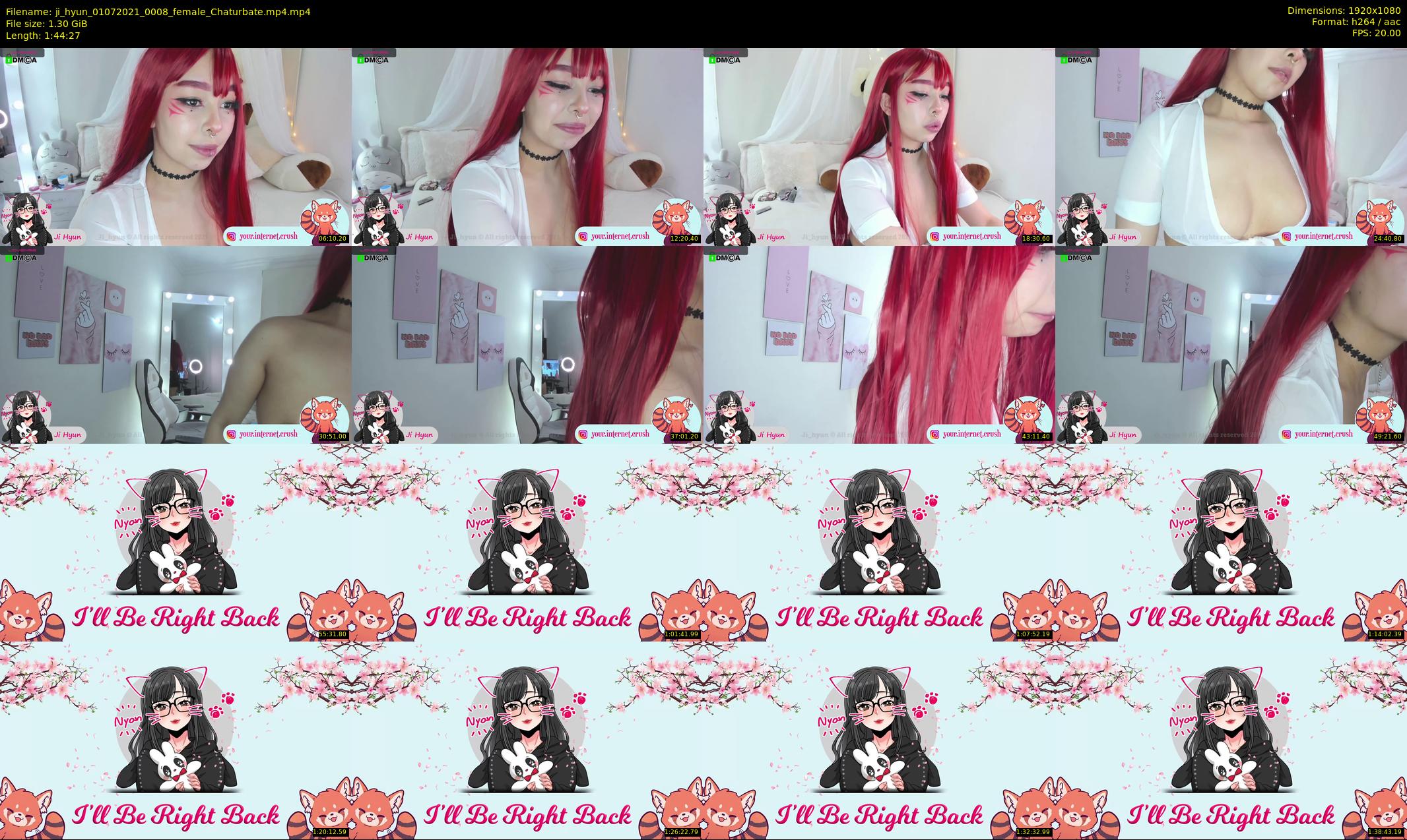 ji_hyun — 105 minute Chaturbate female cam show recording, 1080p, Jul 1, 2021