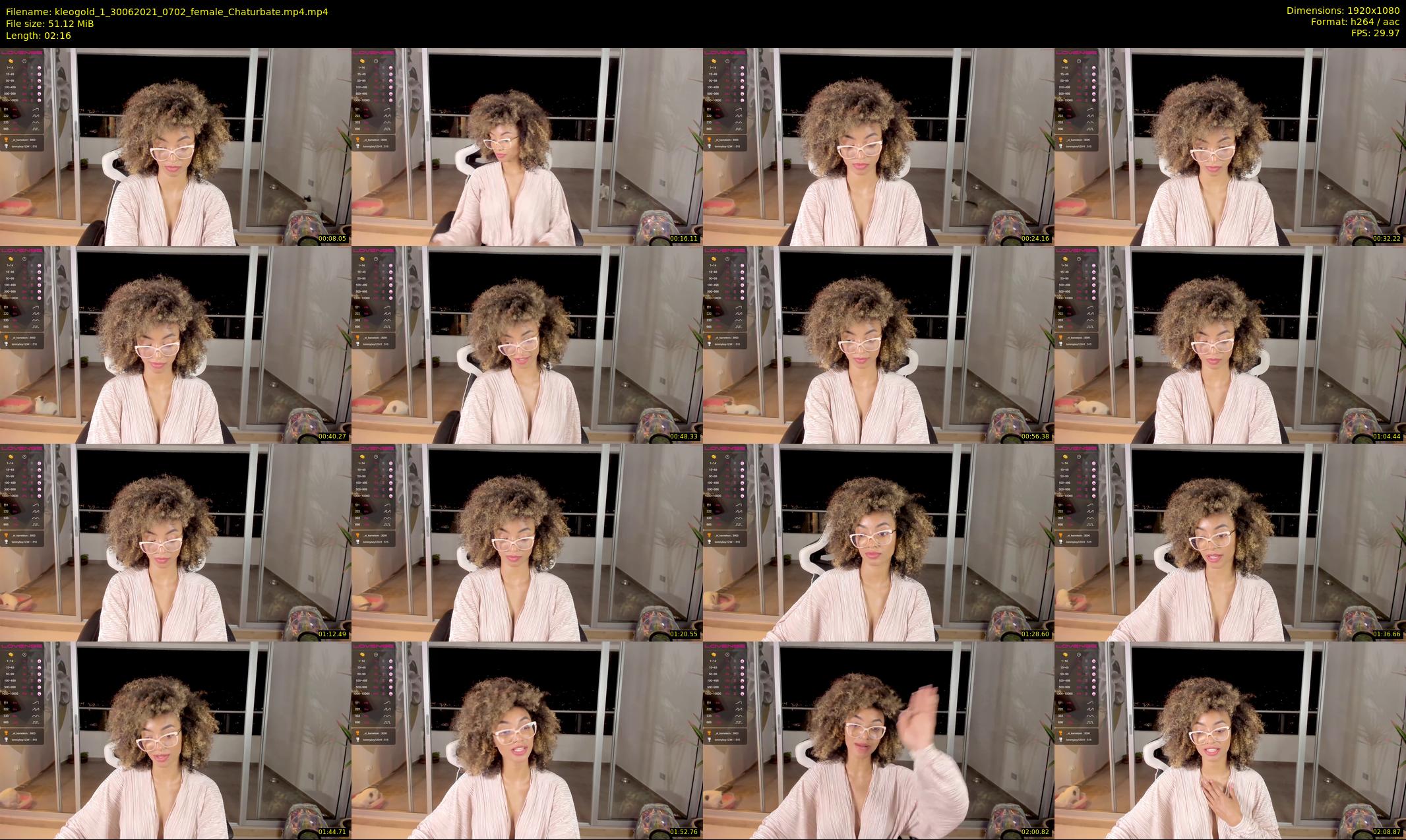 kleogold_1 — 3 minute Chaturbate female cam show recording, 1080p, Jun 30, 2021