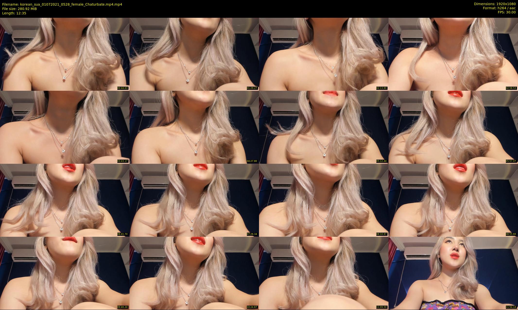korean_sua — 13 minute Chaturbate female cam show recording, 1080p, Jul 1, 2021