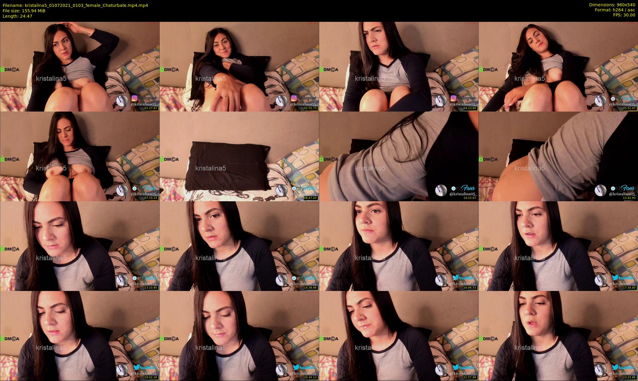 kristalina5 — 25 minute Chaturbate female cam show recording, 480p, Jul 1, 2021
