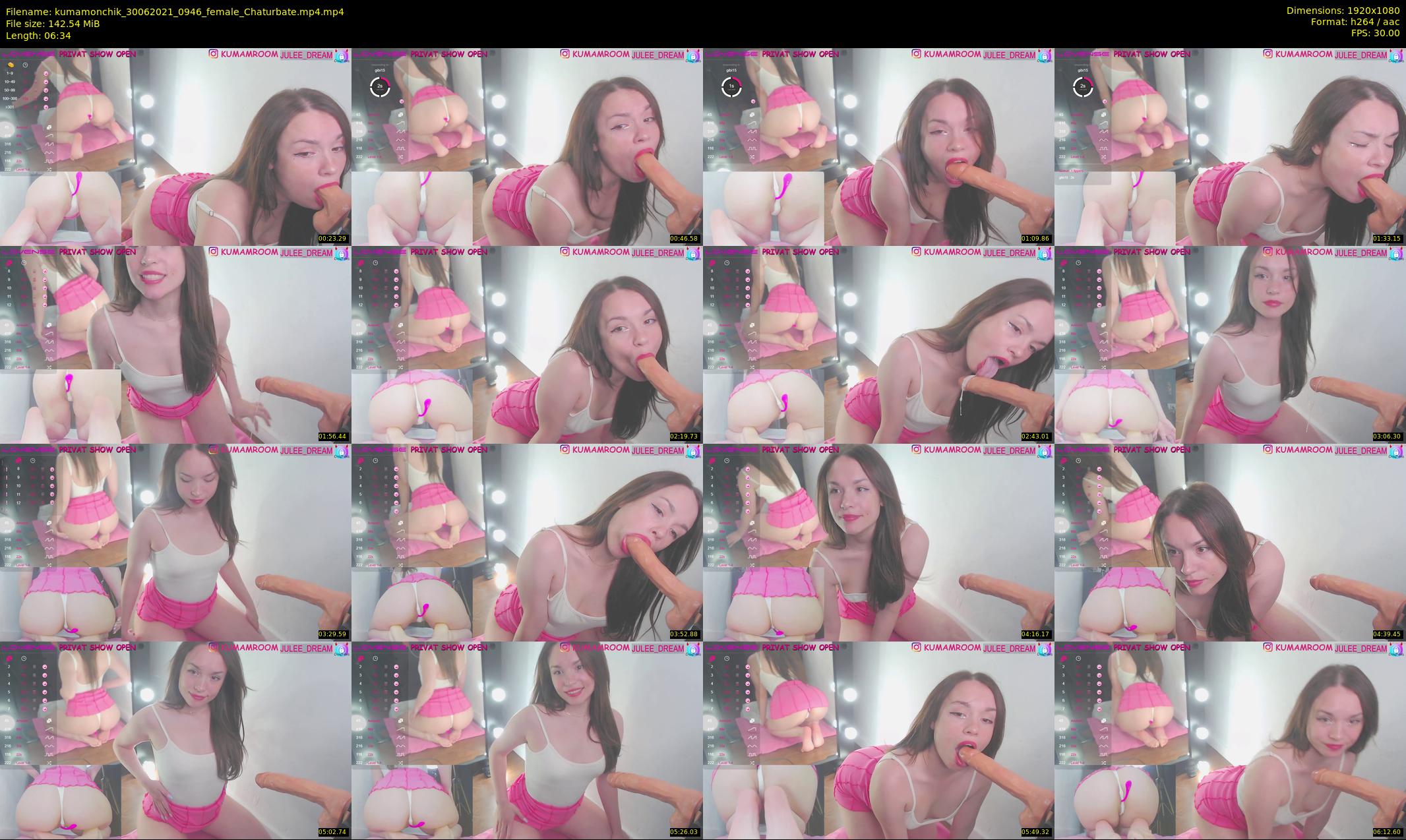 kumamonchik — 7 minute Chaturbate couple cam show recording, 1080p, Jun 30, 2021