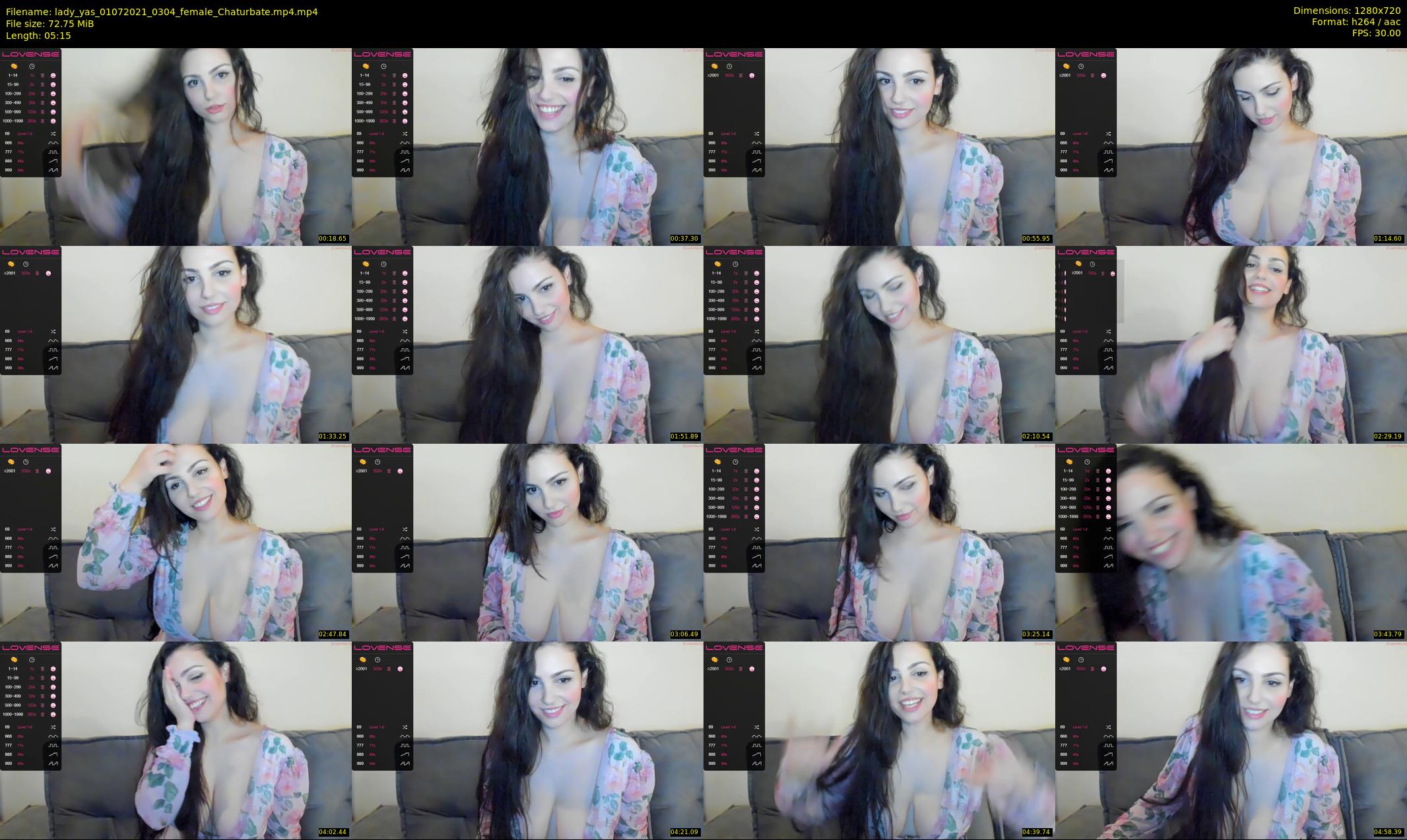 lady_yas — 6 minute Chaturbate female cam show recording, 720p, Jul 1, 2021