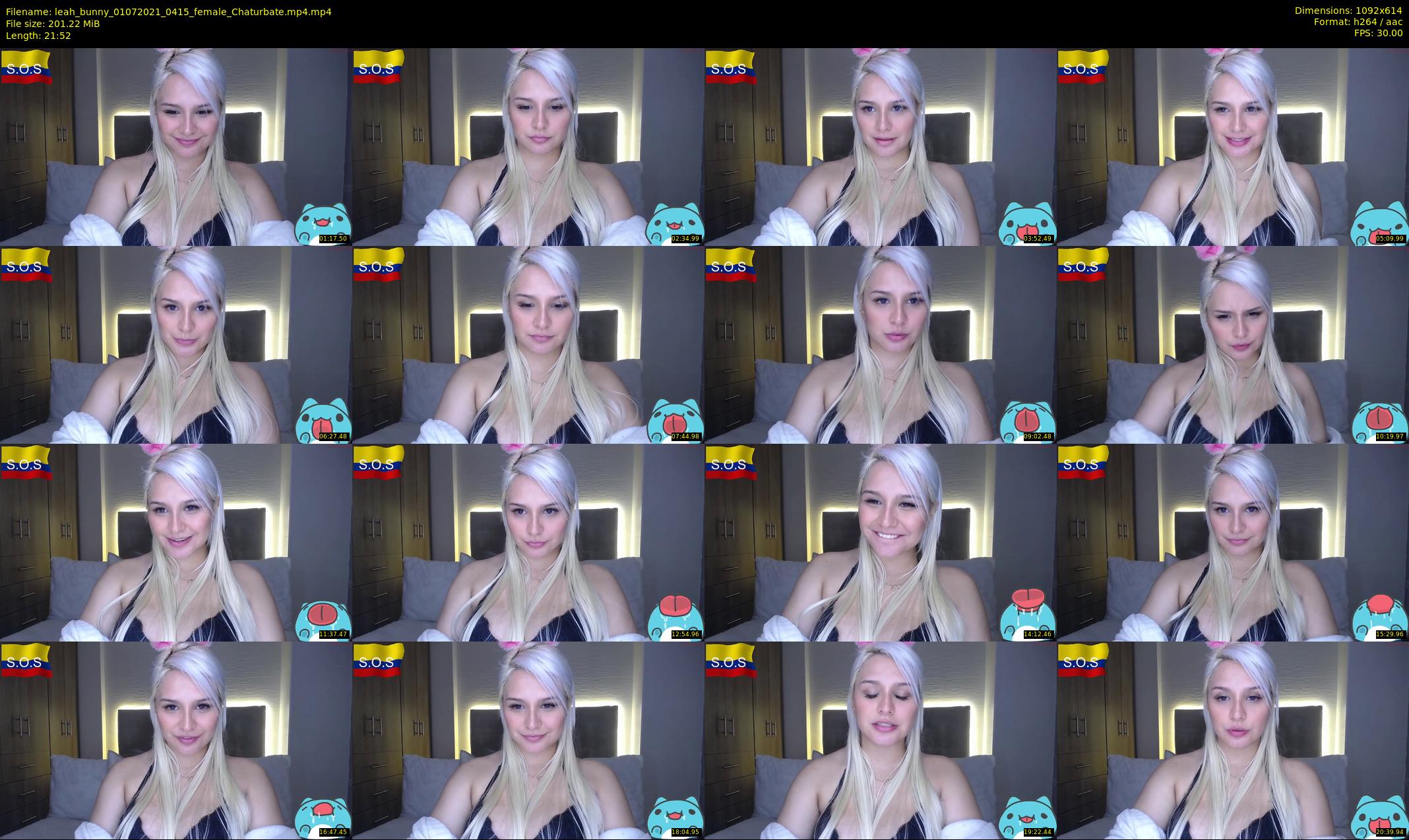 leah_bunny — 22 minute Chaturbate female cam show recording, 480p, Jul 1, 2021