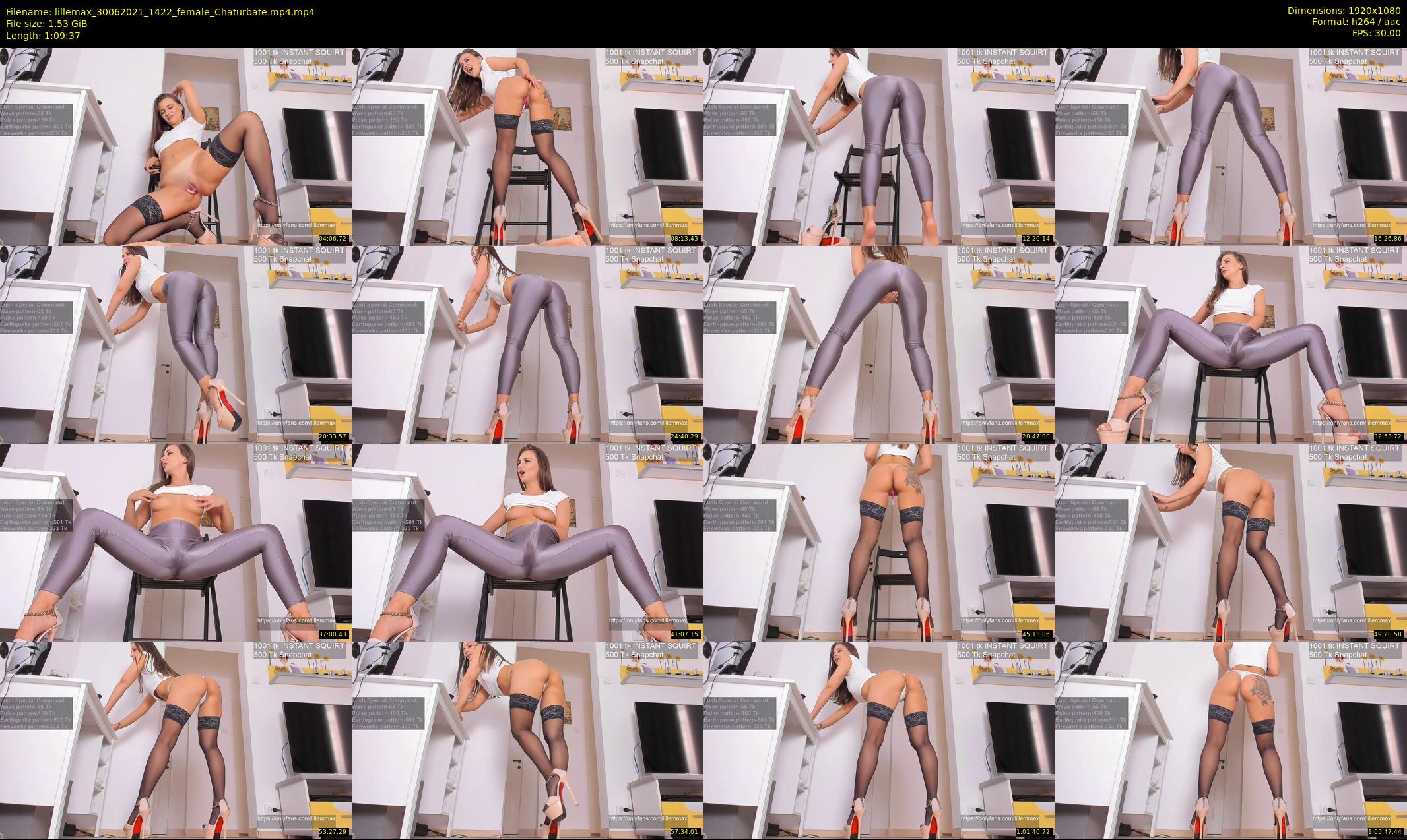 lillemax — 70 minute Chaturbate female cam show recording, 1080p, Jun 30, 2021