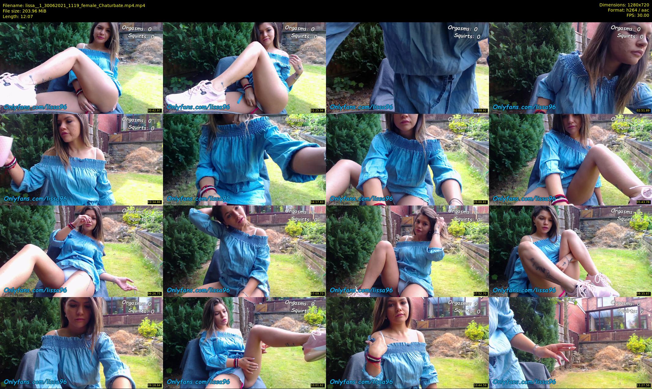 lissa__1 — 13 minute Chaturbate female cam show recording, 720p, Jun 30, 2021