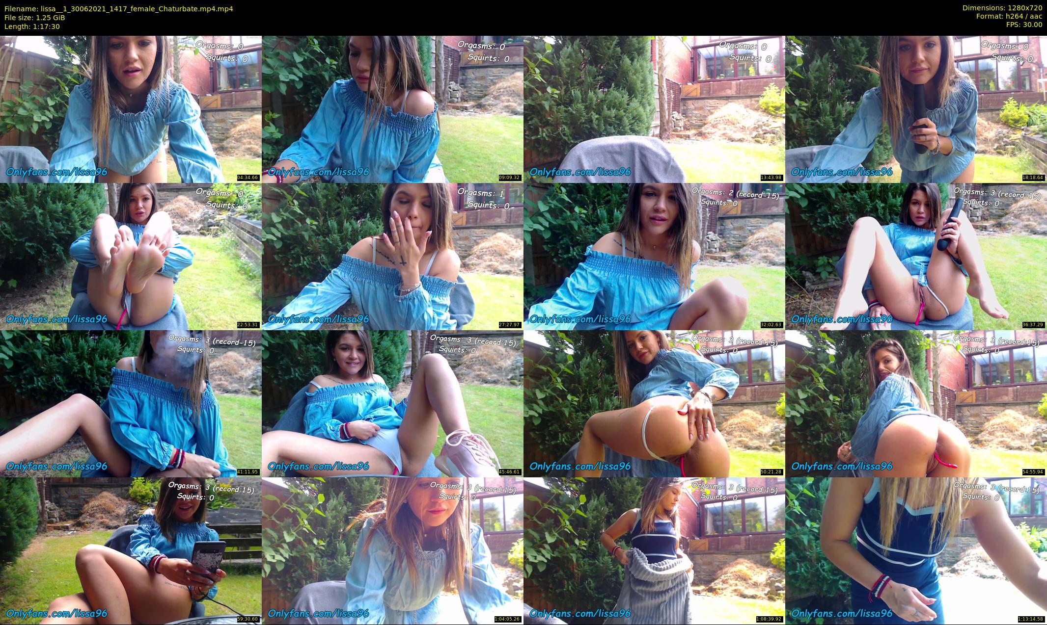 lissa__1 — 78 minute Chaturbate female cam show recording, 720p, Jun 30, 2021