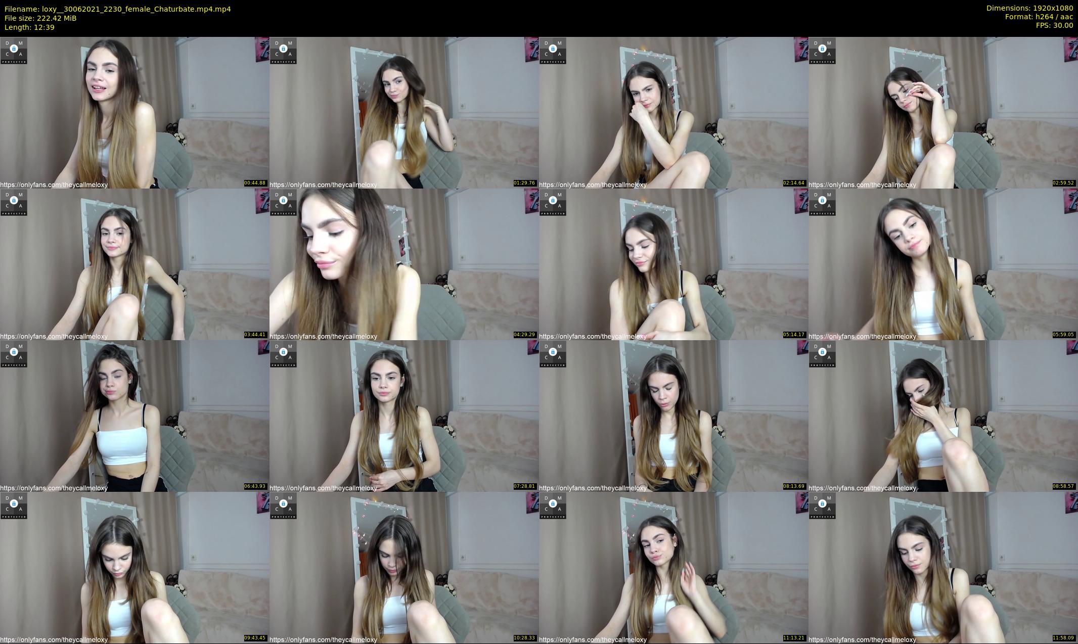 loxy_ — 13 minute Chaturbate female cam show recording, 1080p, Jun 30, 2021