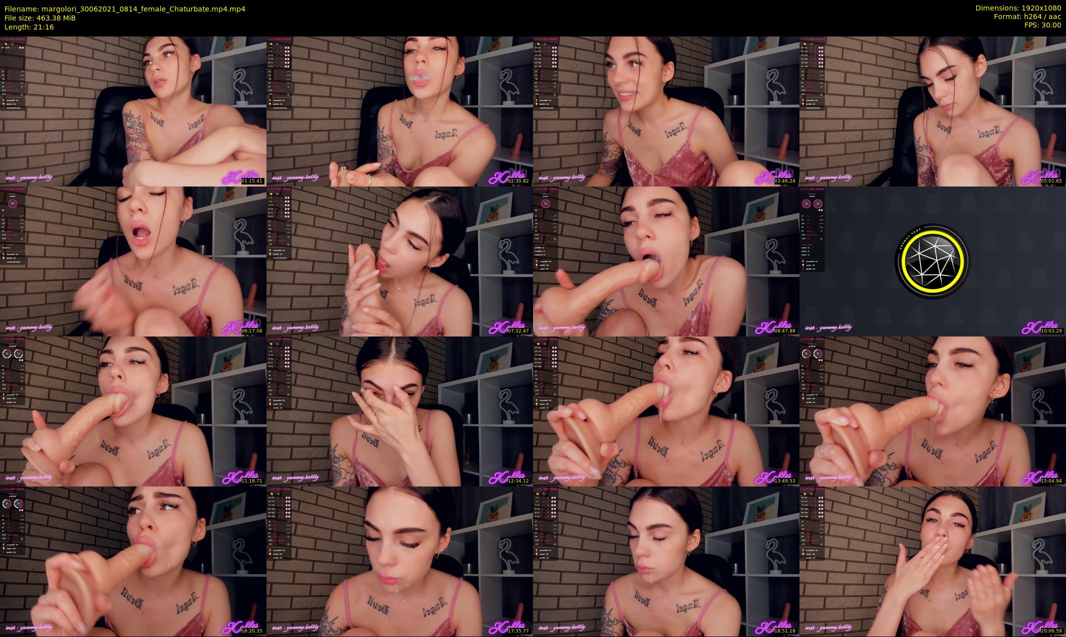 margolori — 22 minute Chaturbate couple cam show recording, 1080p, Jun 30, 2021