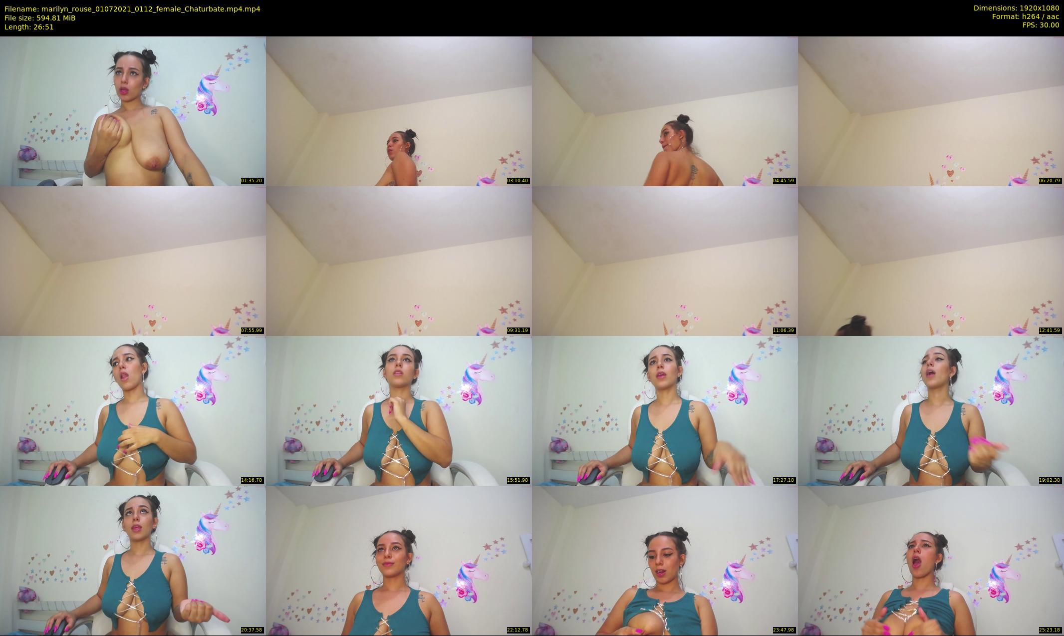 marilyn_rouse — 27 minute Chaturbate female cam show recording, 1080p, Jul 1, 2021