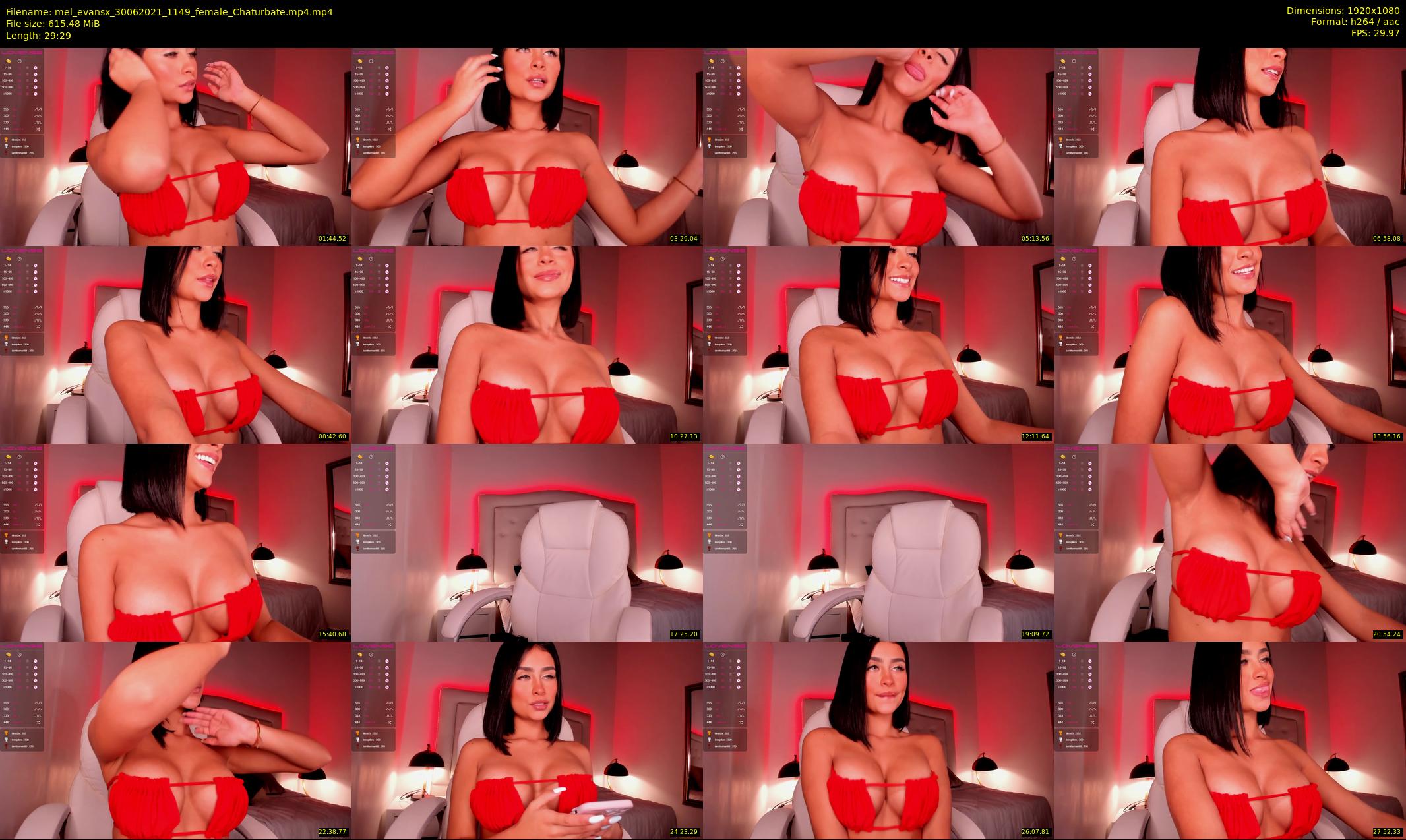 mel_evansx — 30 minute Chaturbate female cam show recording, 1080p, Jun 30, 2021