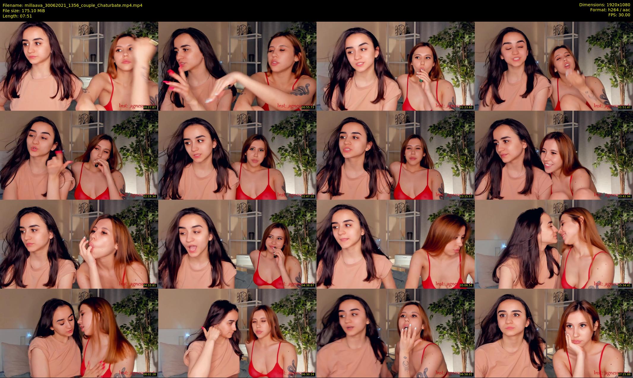 millaava — 8 minute Chaturbate female cam show recording, 1080p, Jun 30, 2021