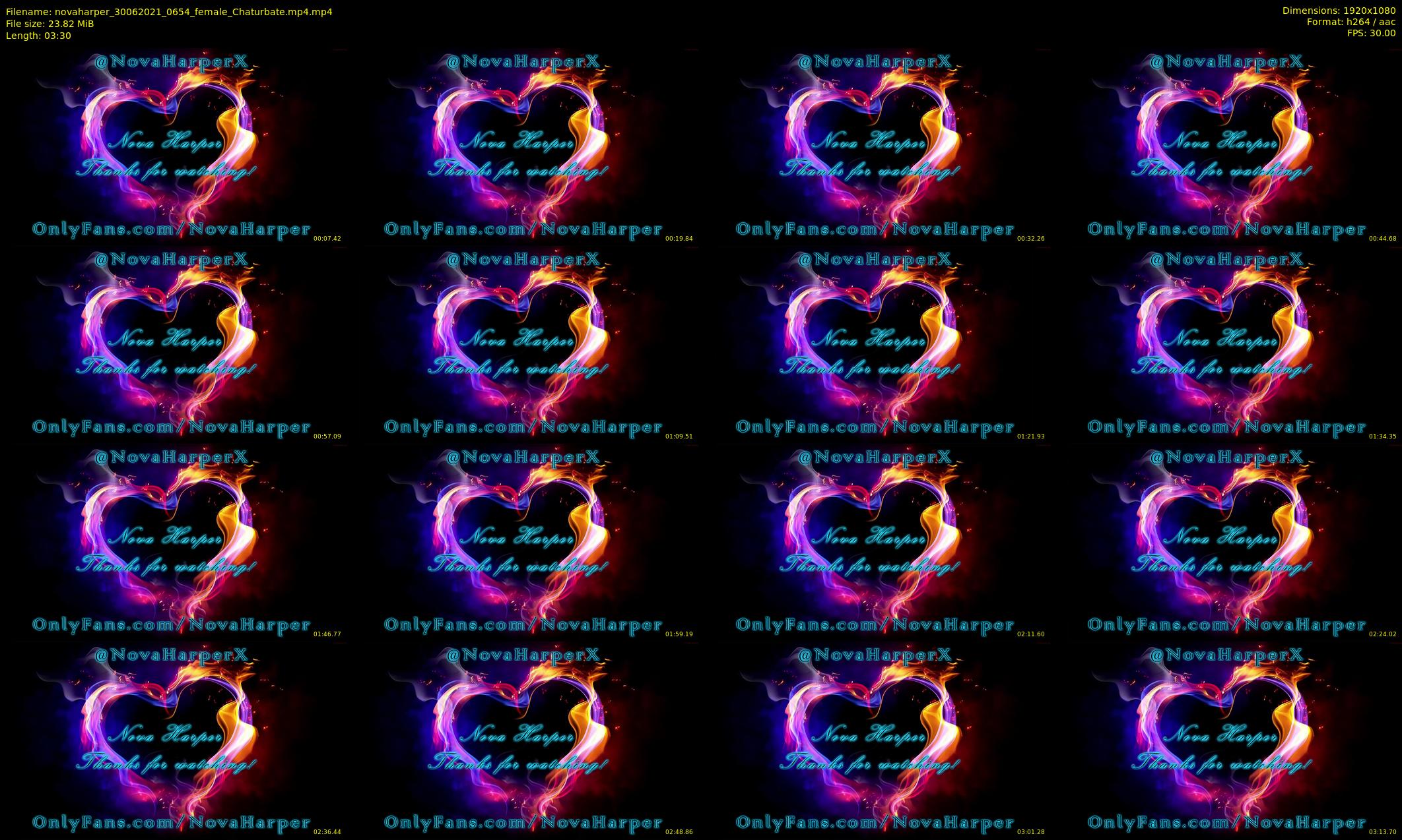 novaharper — 4 minute Chaturbate female cam show recording, 1080p, Jun 30, 2021